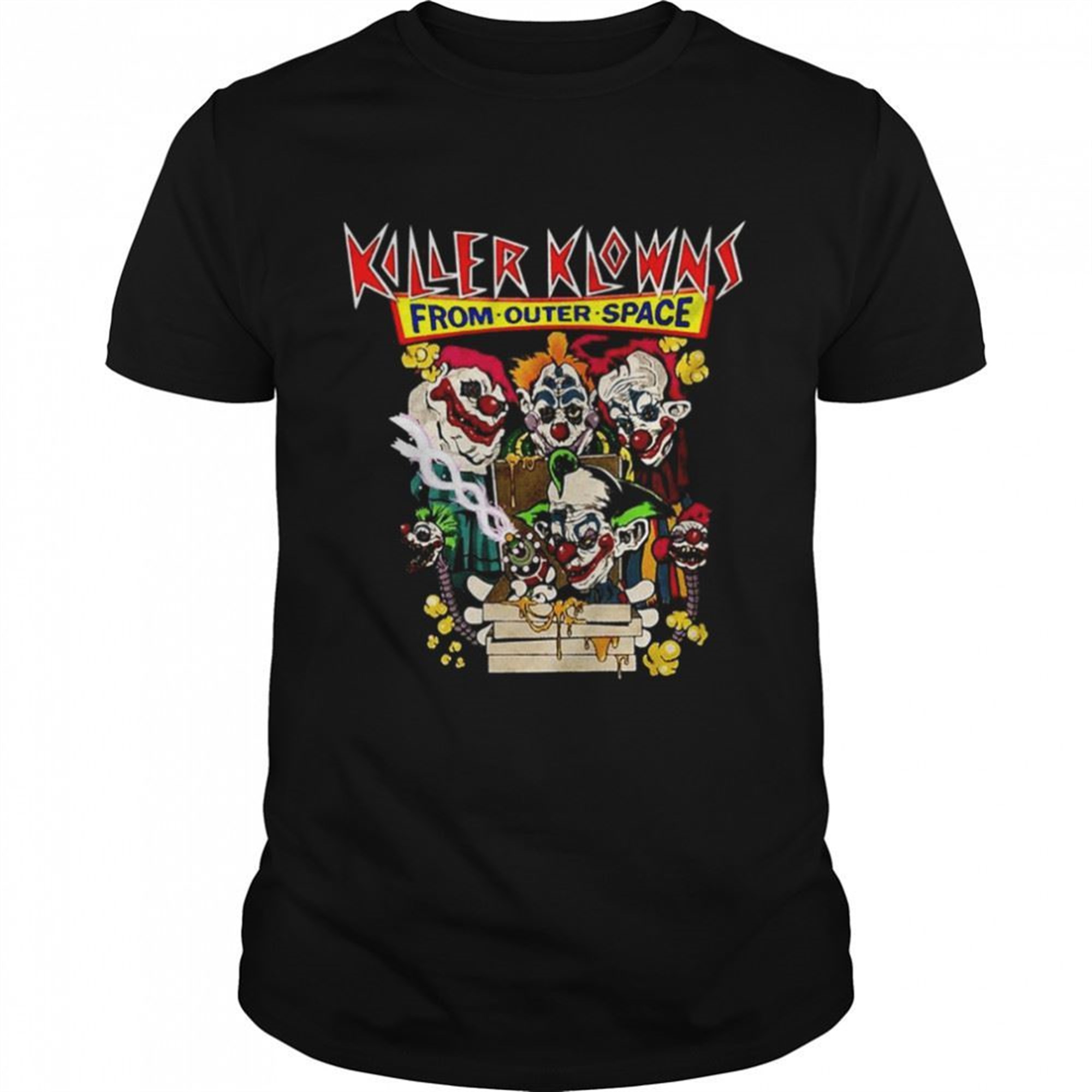 Film 1980s Killer Klowns Horror Collector Halloween Monsters Shirt
