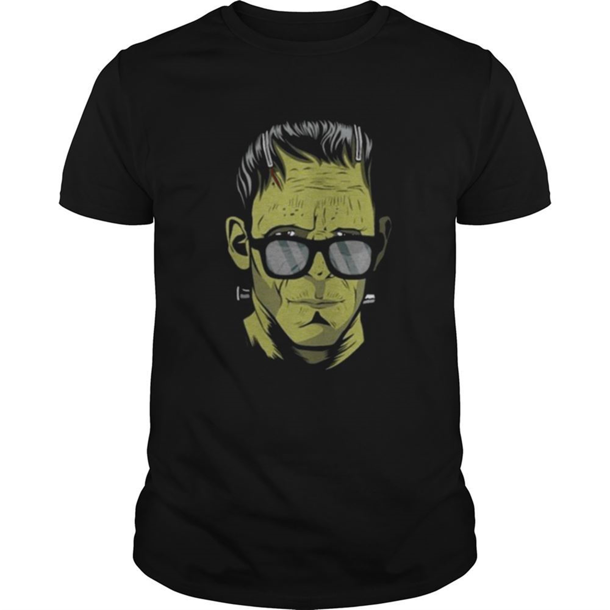 Frankensteins Monster Hipster Halloween Costume T Shirt