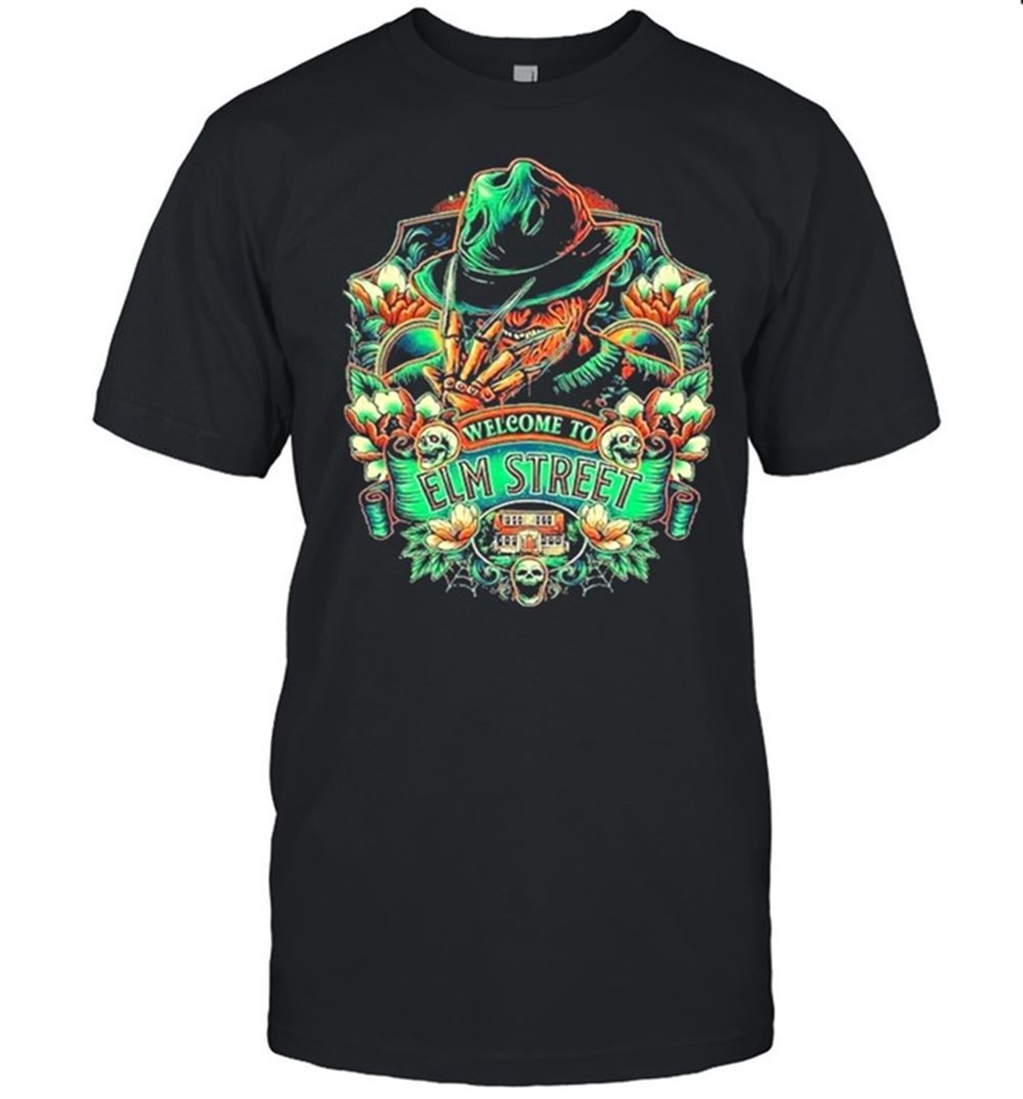 Freddy Krueger Welcome To Elm Street Happy Halloween Shirt