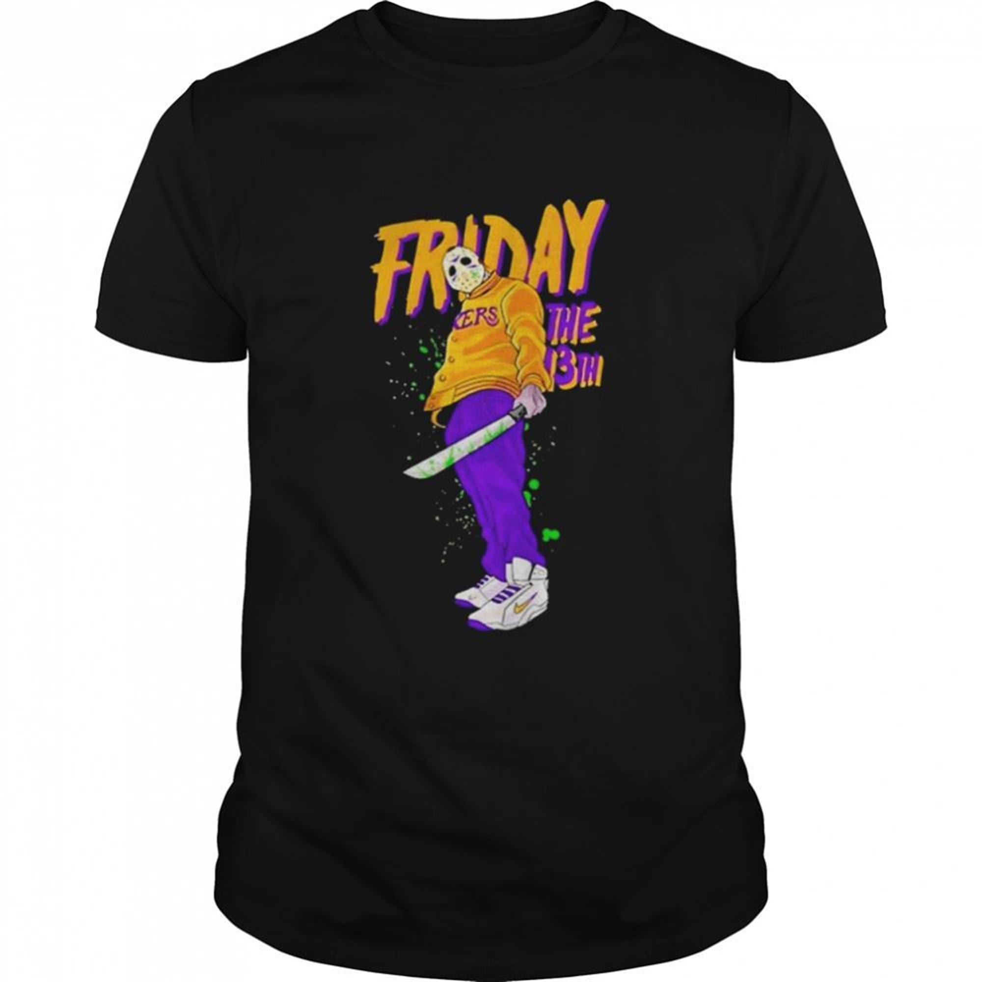 Friday The 13th Jason Voorhees Los Angeles Lakers Halloween Shirt