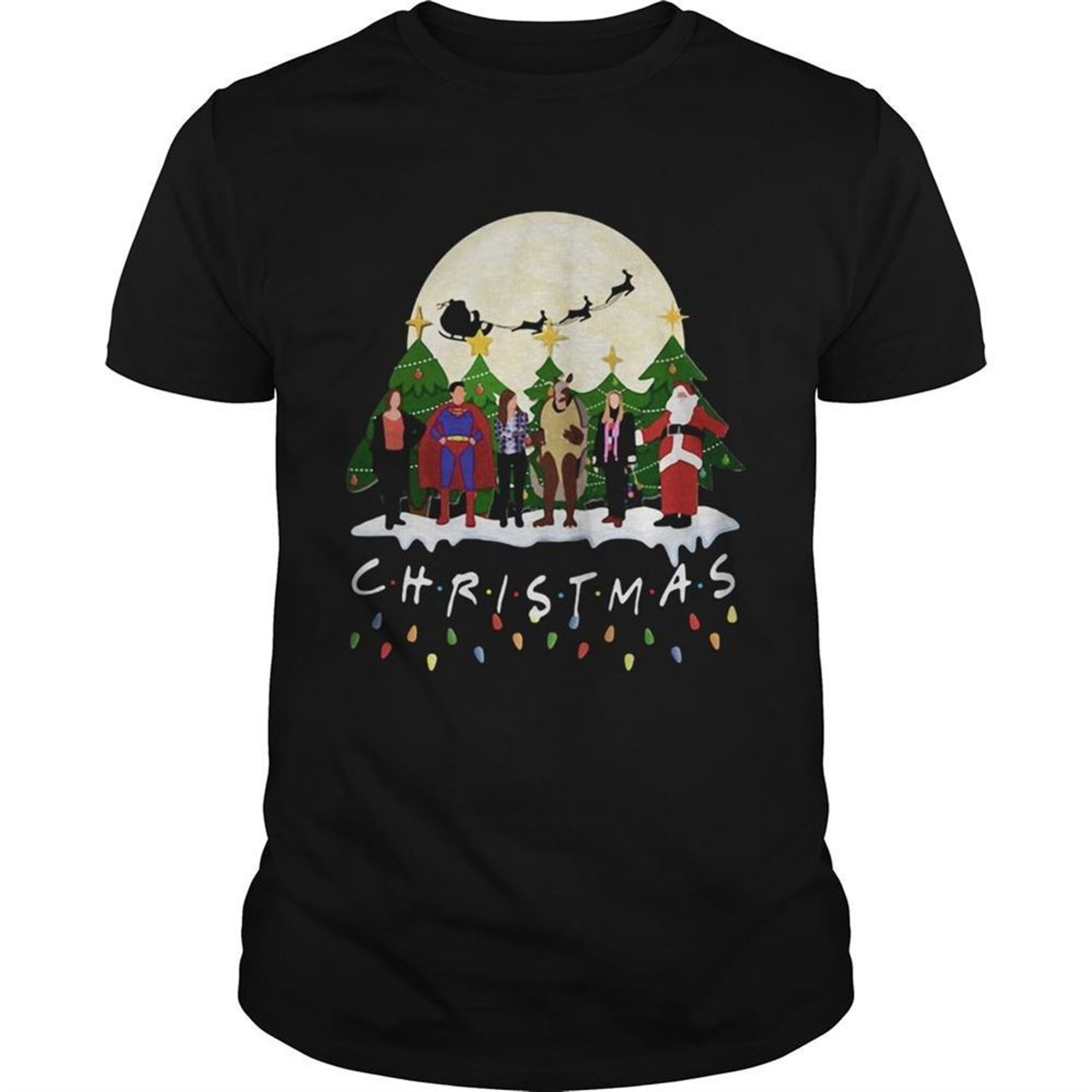 Friends Christmas The One With Halloween Party Shirt
