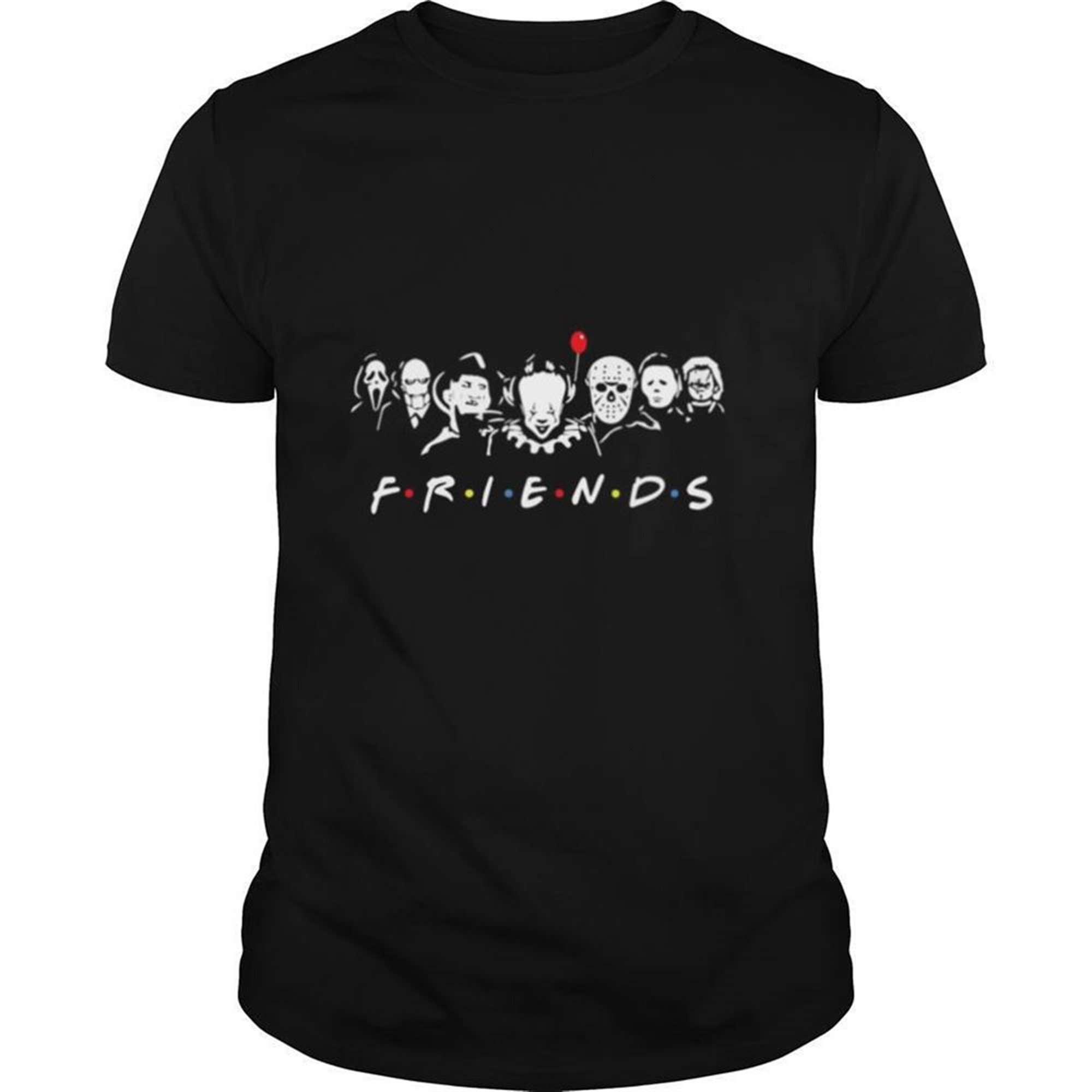 Friends Horror Movie Creepy Halloween Shirt