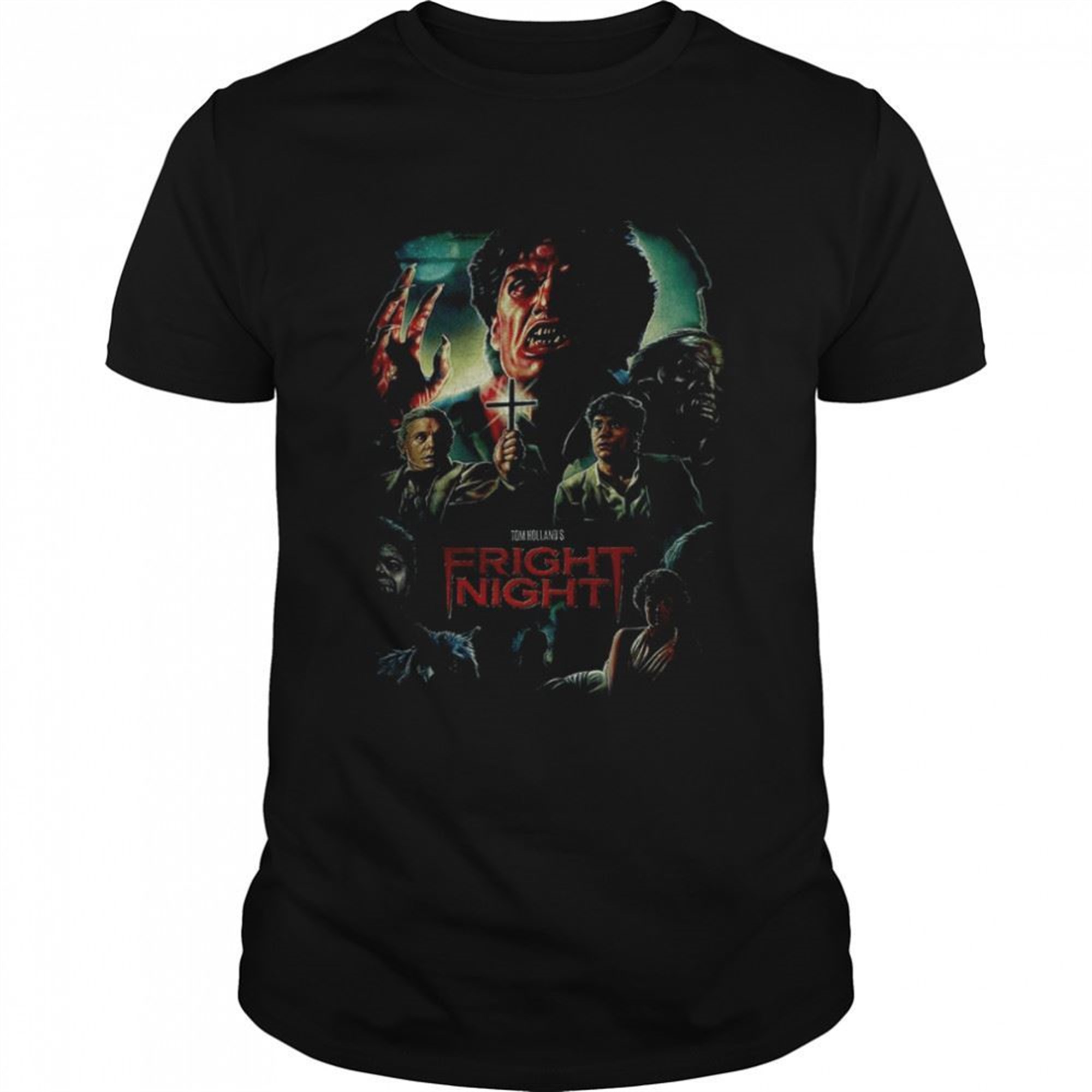 Fright Night 80s Horror Halloween Shirt