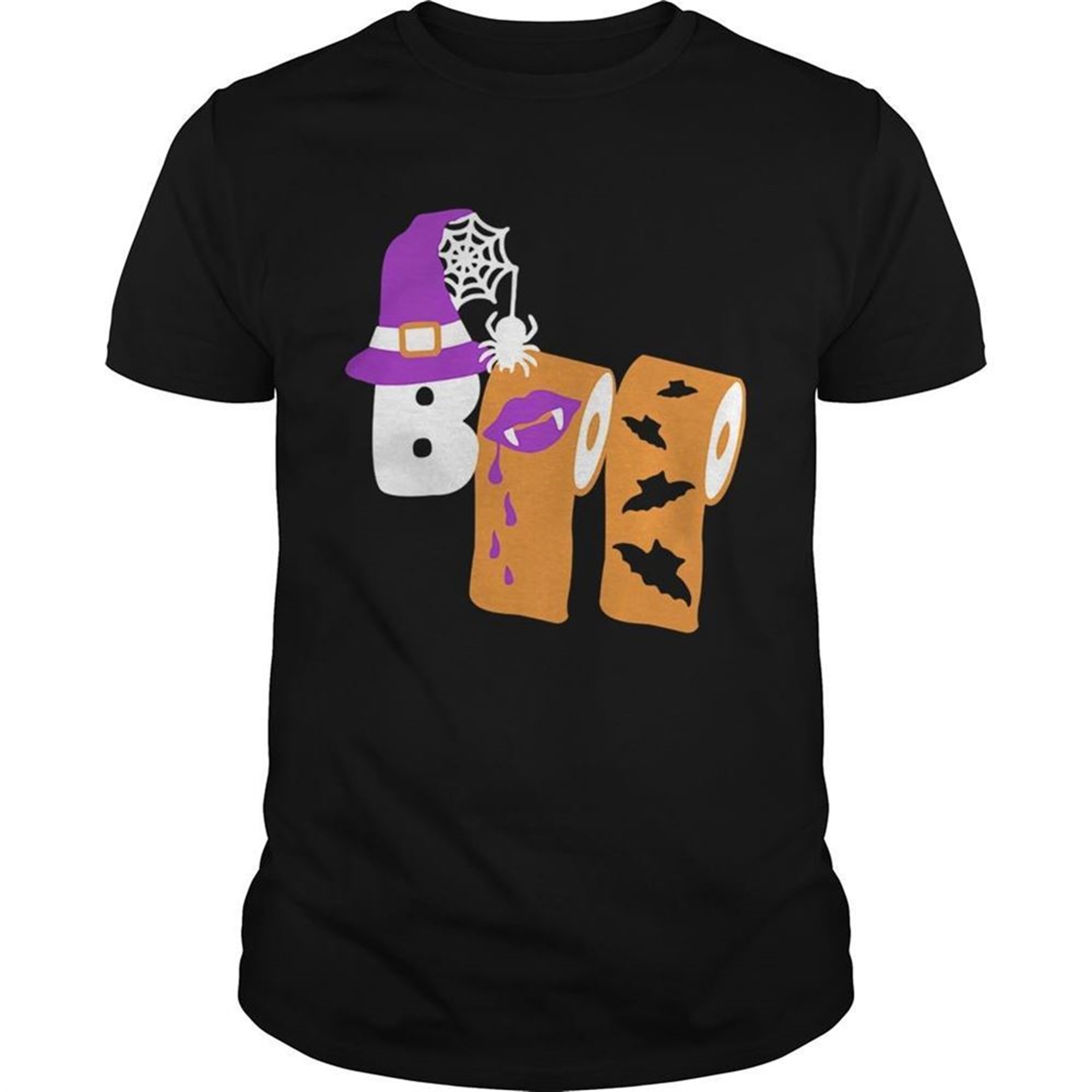 Funny Boo Witch Toilet Halloween Shirt