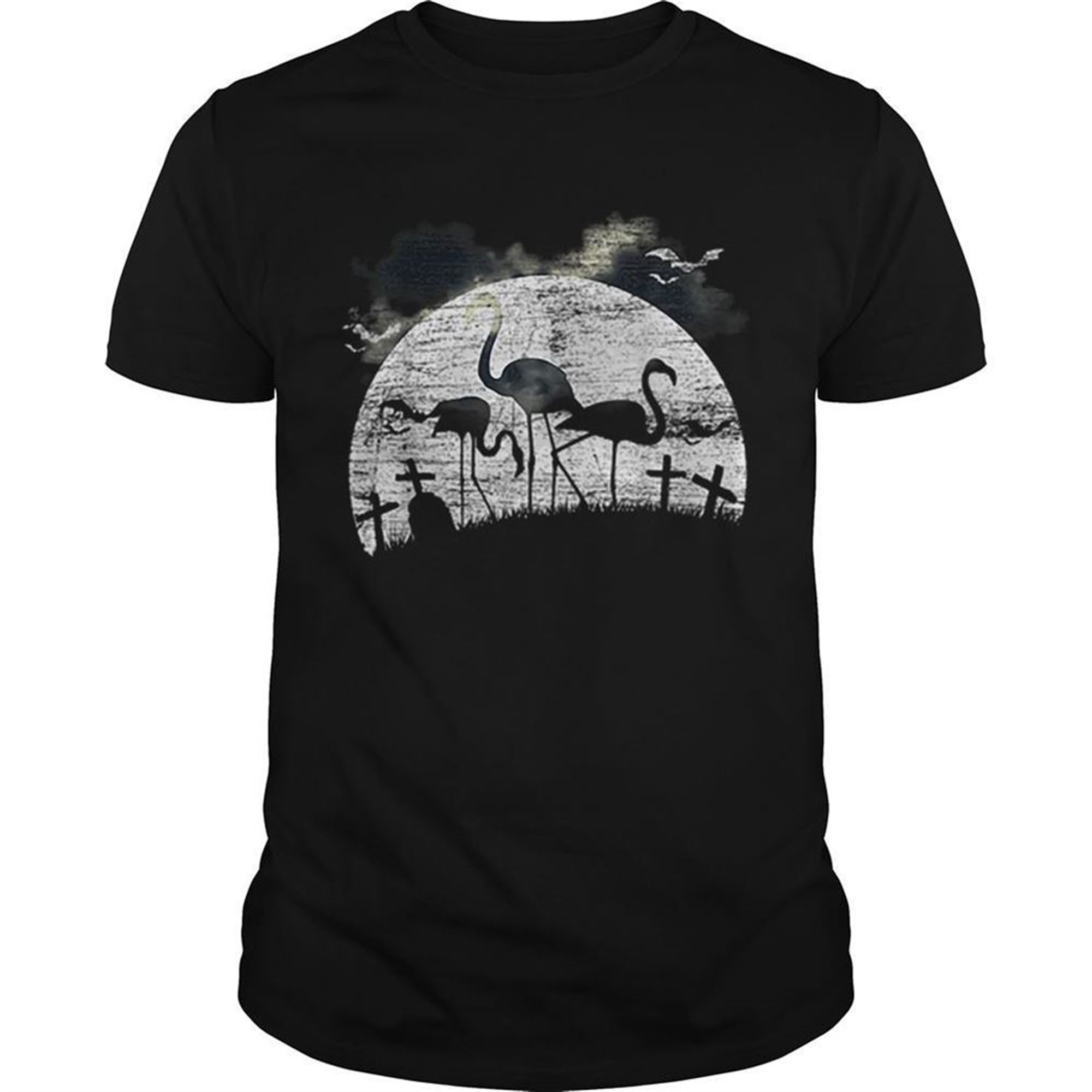 Funny Halloween Flamingo Shirt
