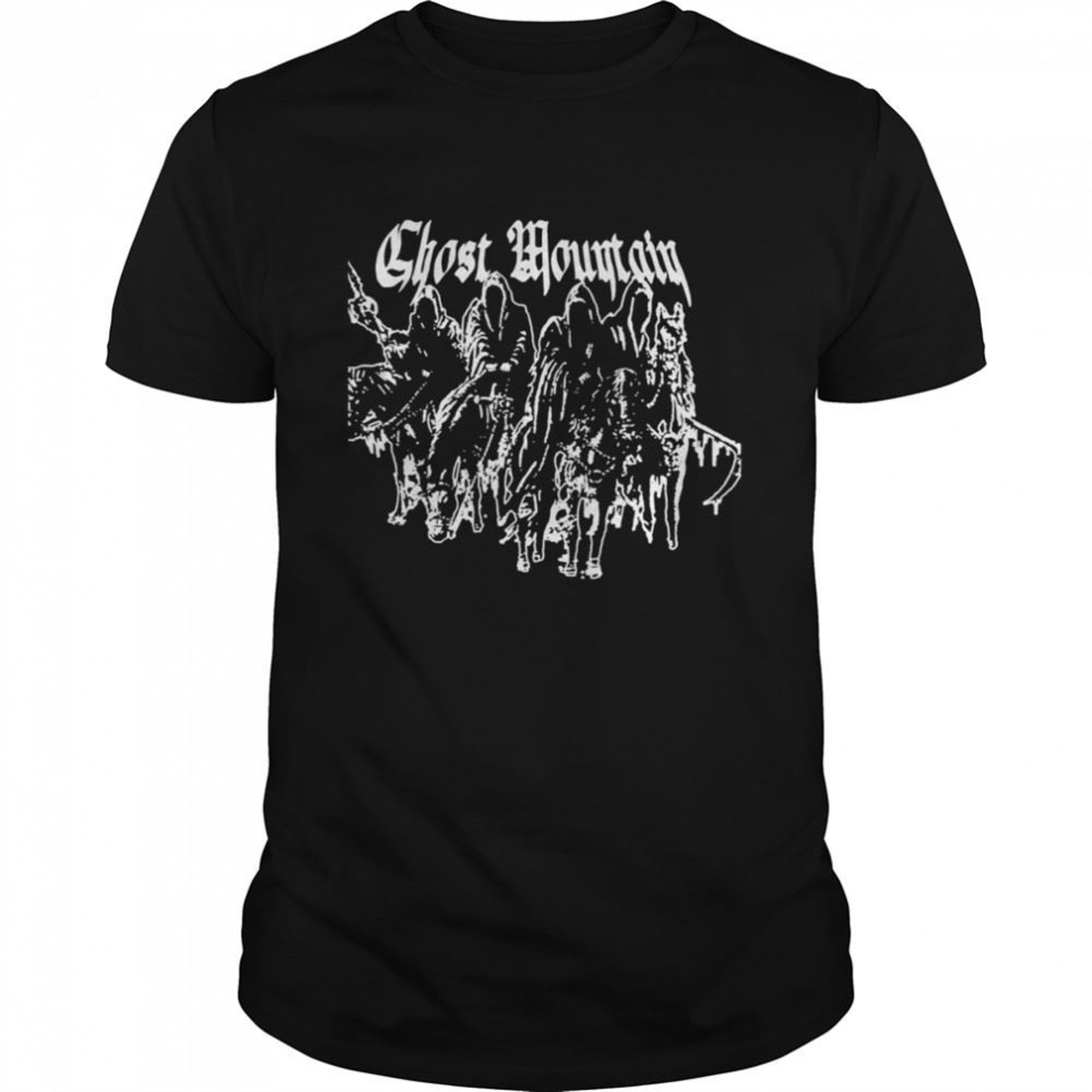 Ghost Mountain Halloween Creepy Shirt