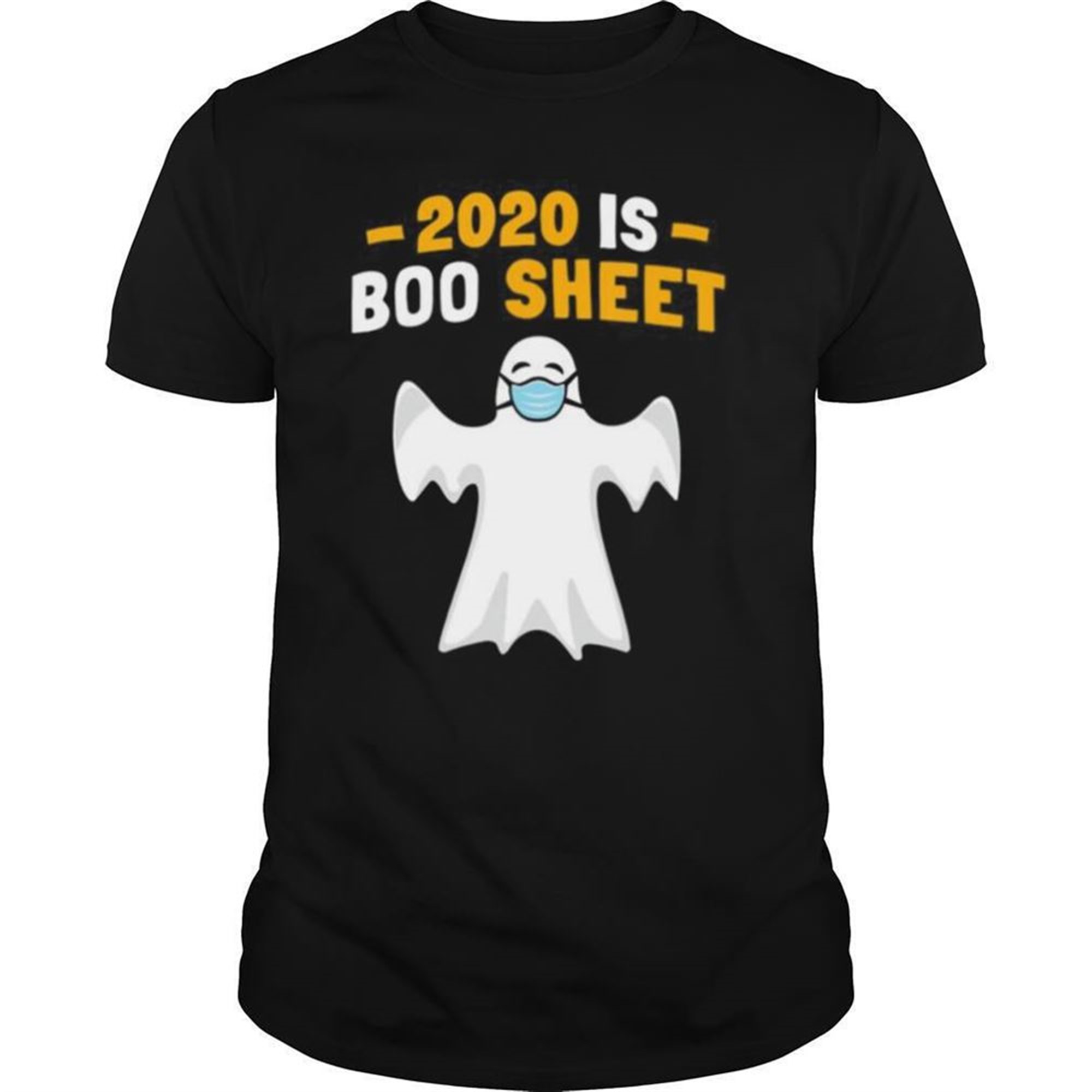 Ghost With Mask Halloween Shirt
