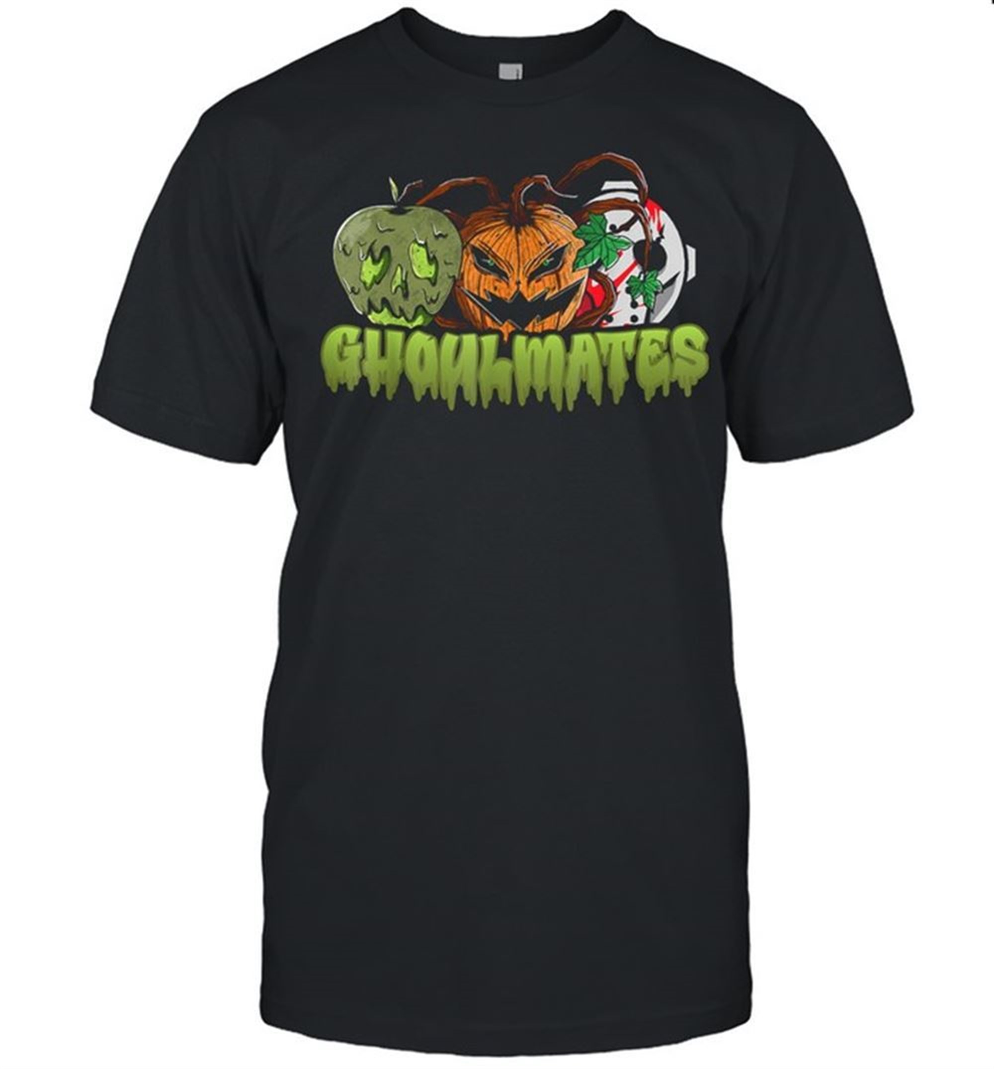 Ghoulmates Halloween Soulmates Pun Shirt