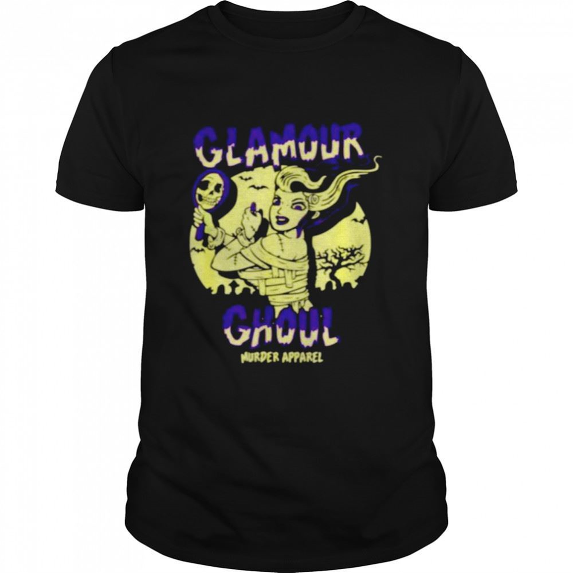 Glamour Ghoul Vintage Halloween Monster T-shirt