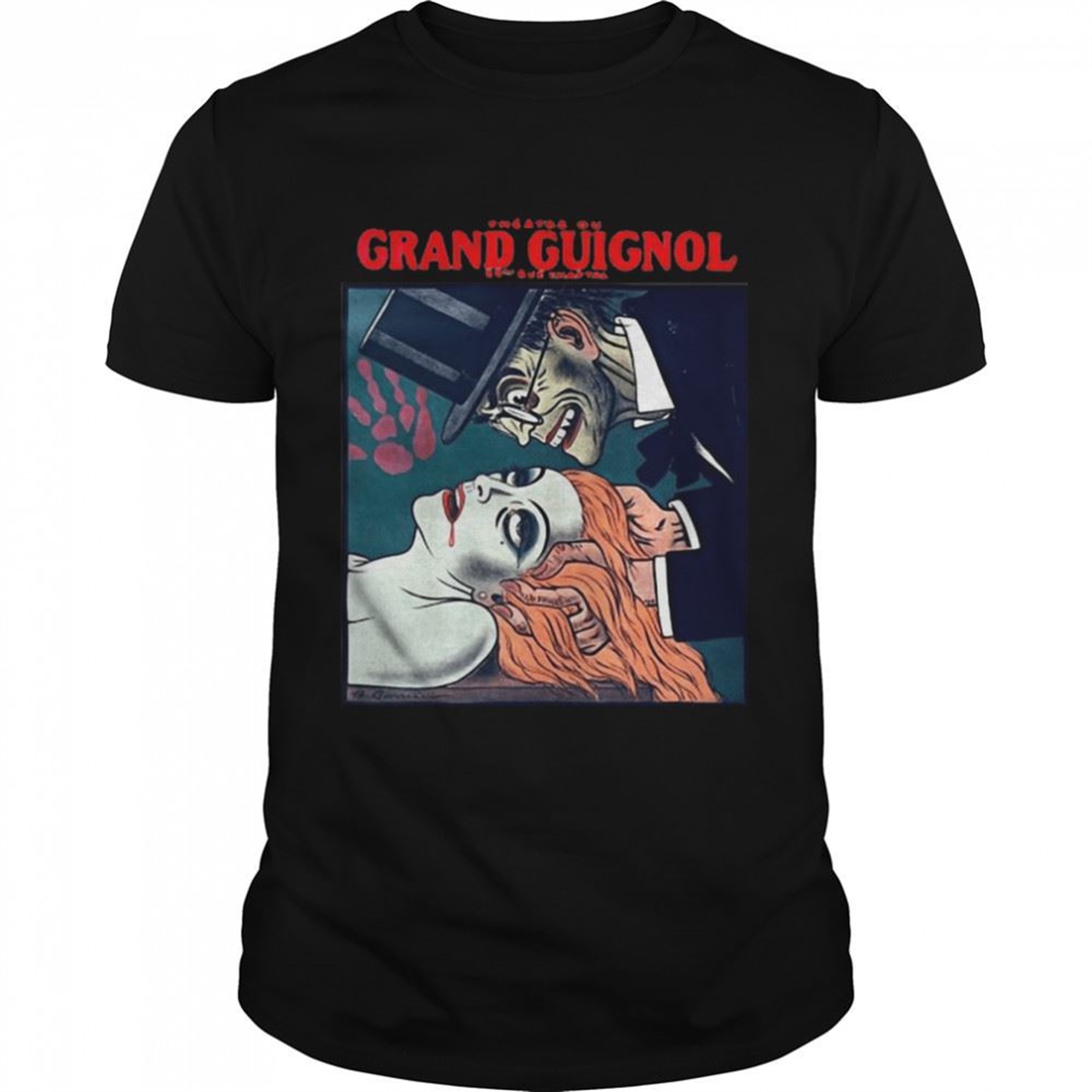 Grand Guignol Les Pantins Du Vice Halloween Classic T-shirt