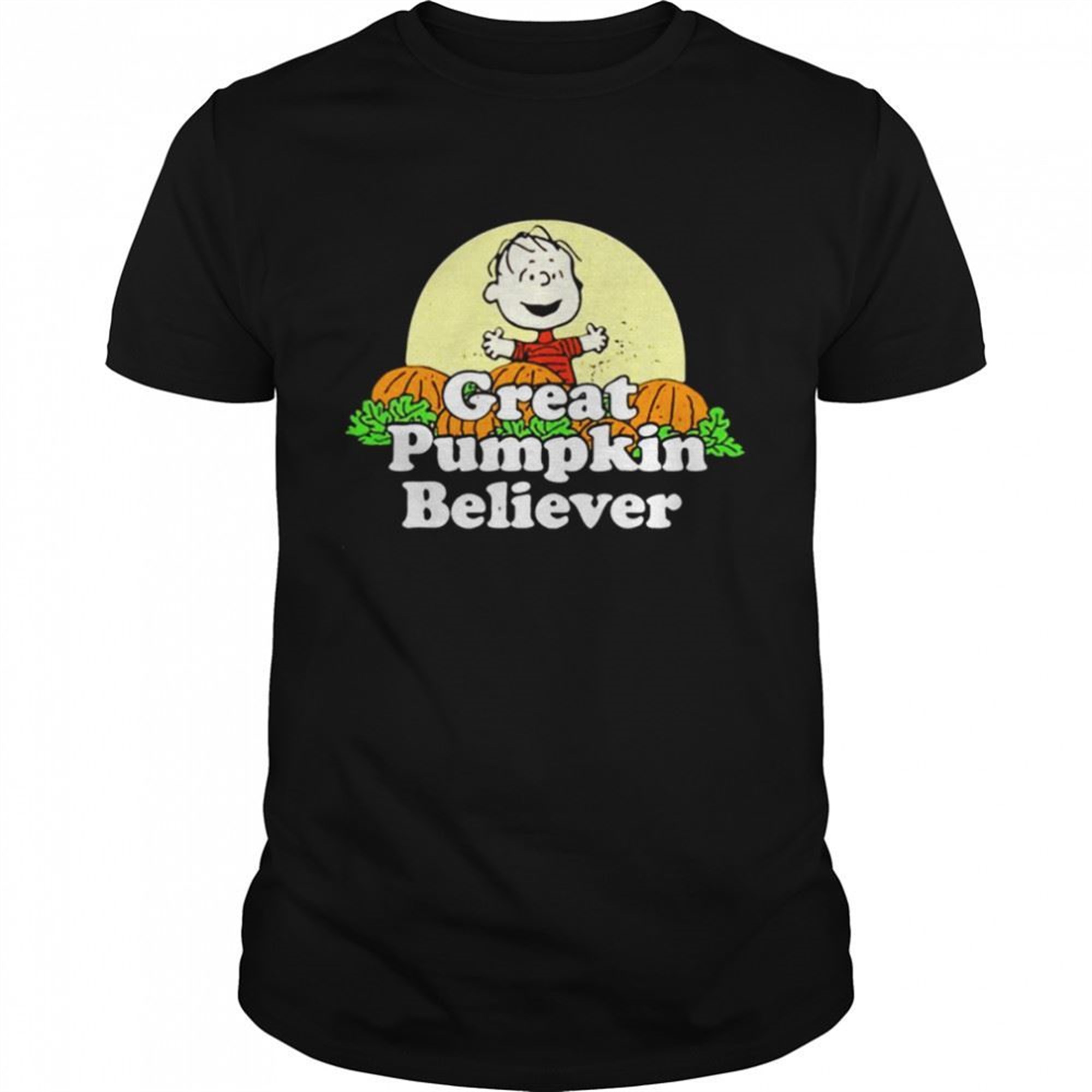 Great Pumpkin Believers Charlie Brown Halloween Shirt