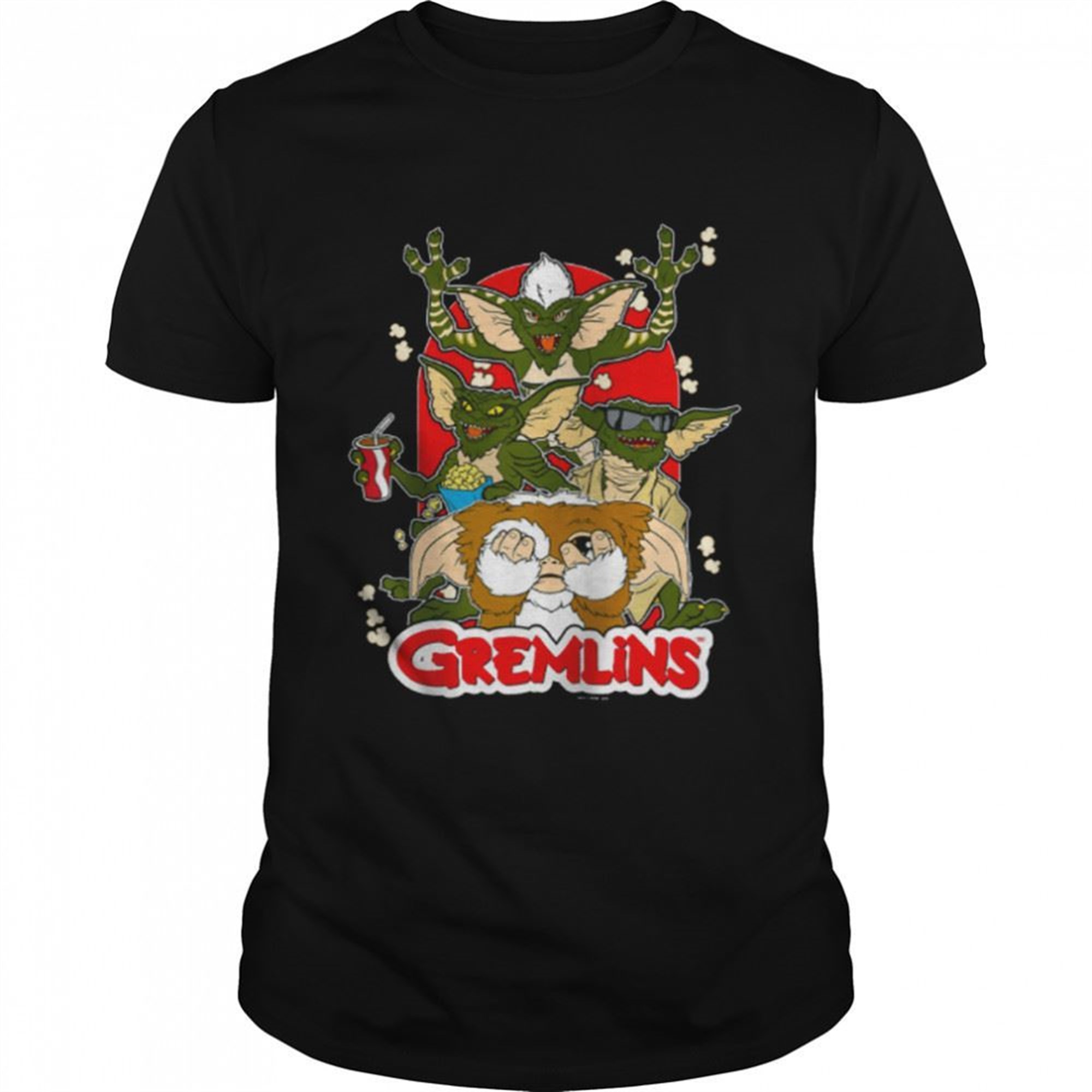 Gremlins Popcorn Horror Movie Halloween Shirt