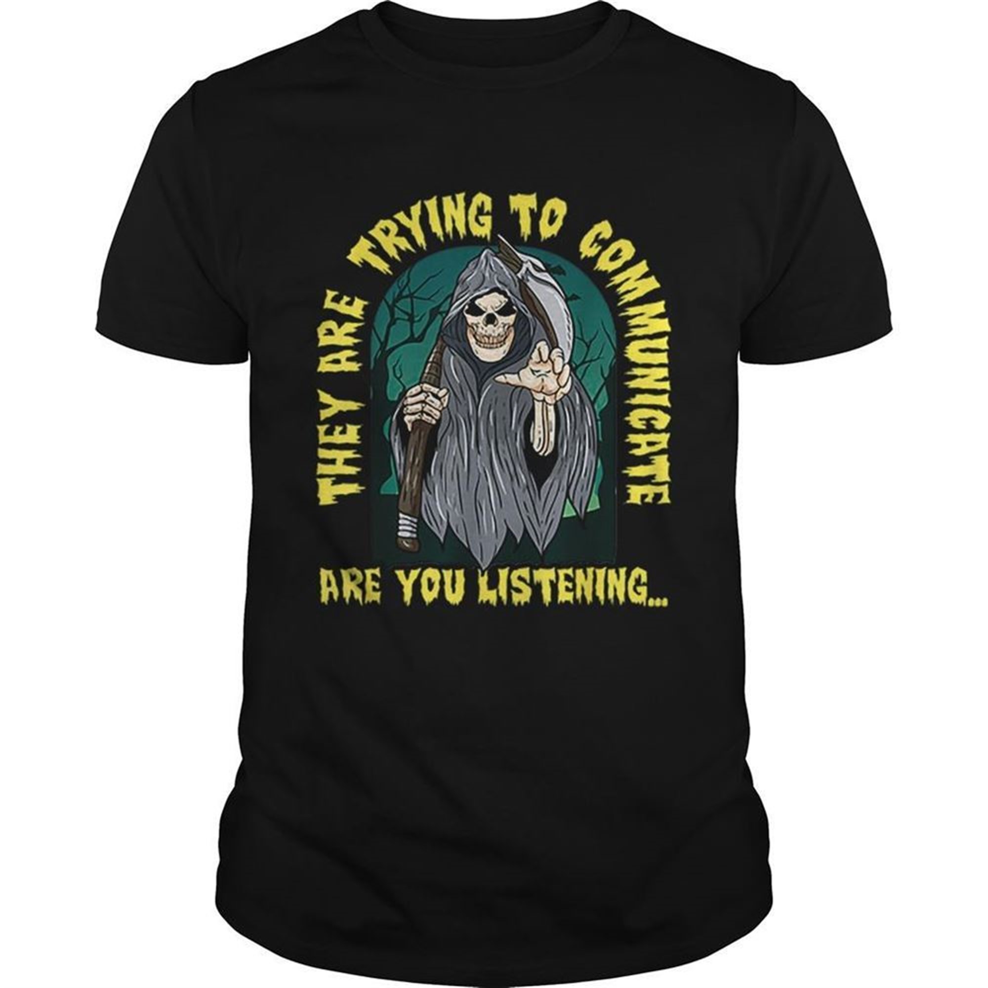Grim Reaper Halloween Costume For Halloween Party Shirt