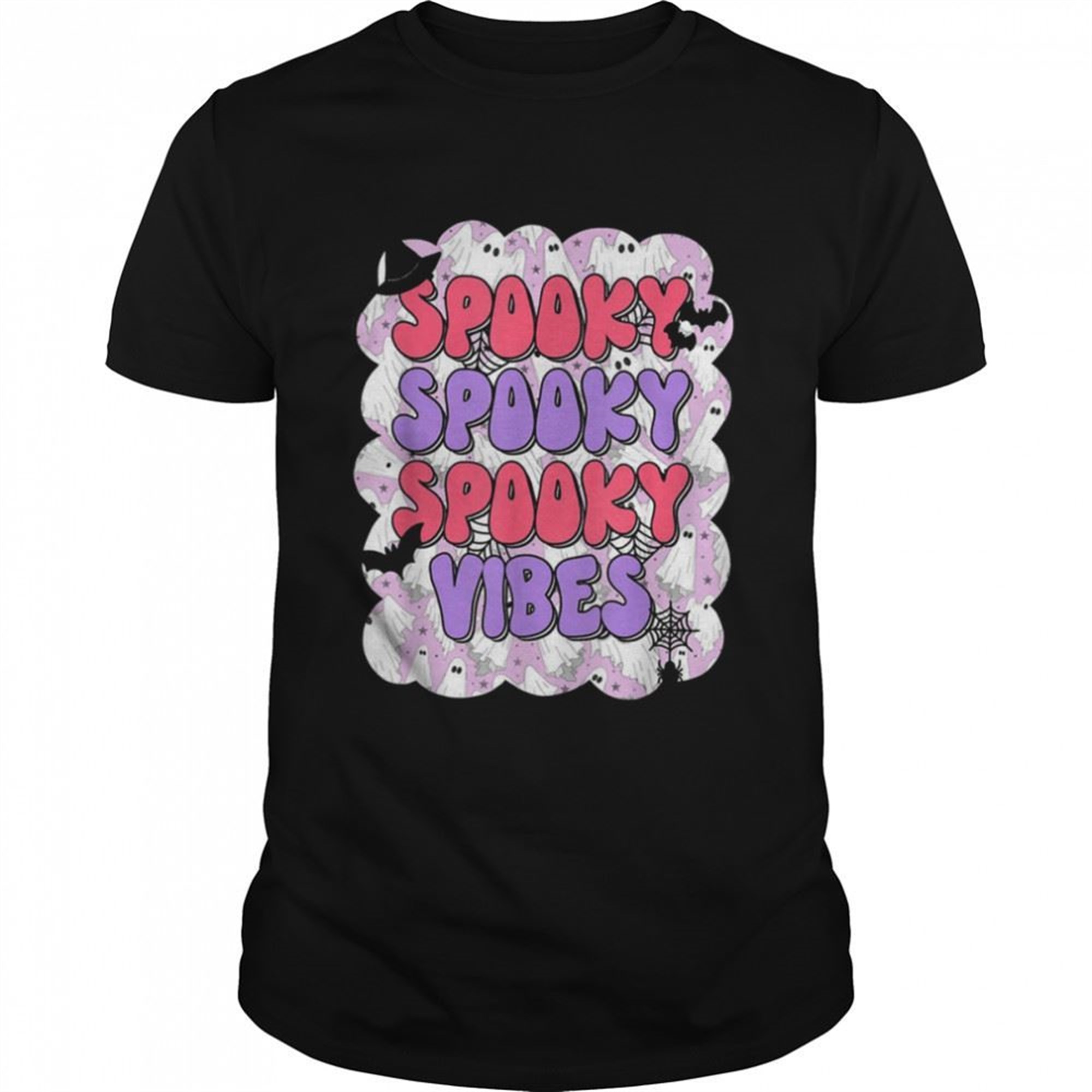 Groovy Spooky Season Spooky Vibes Hippie Halloween Costume Shirt