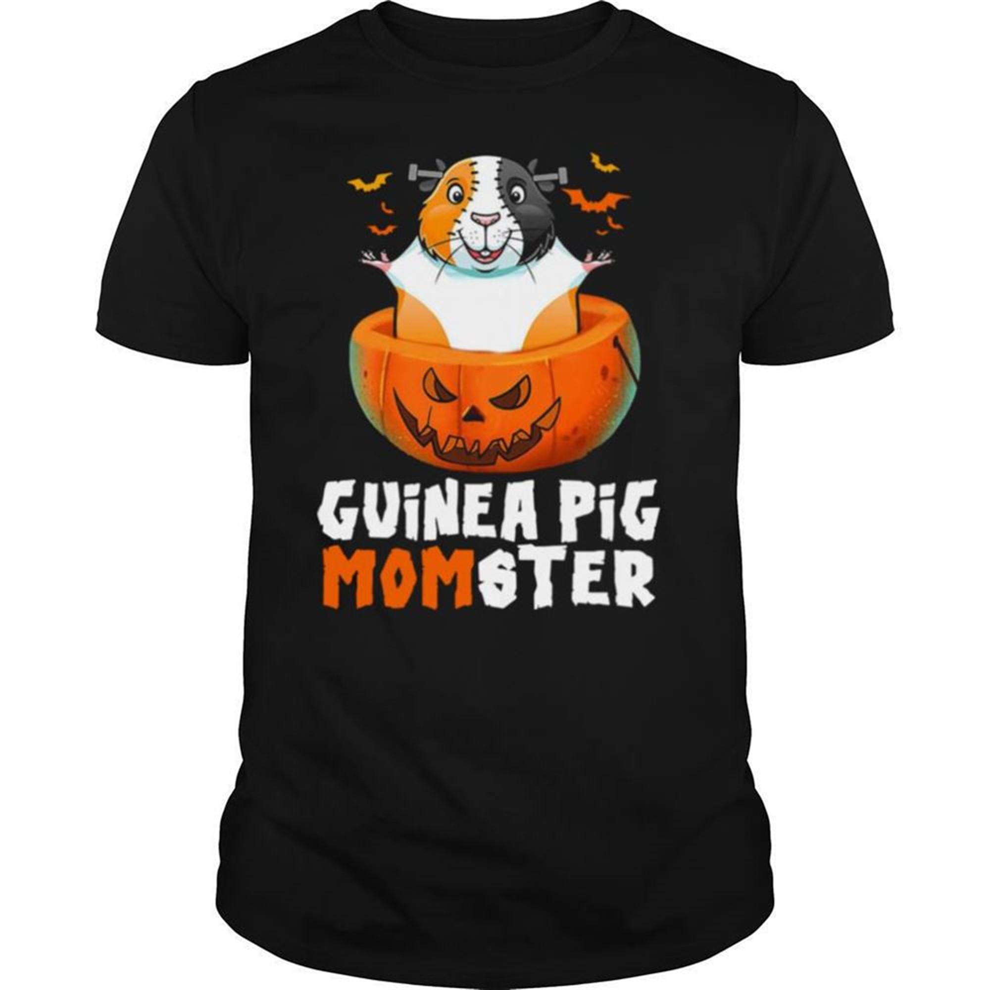 Guinea Dig Memster Pumpkin Halloween Shirt