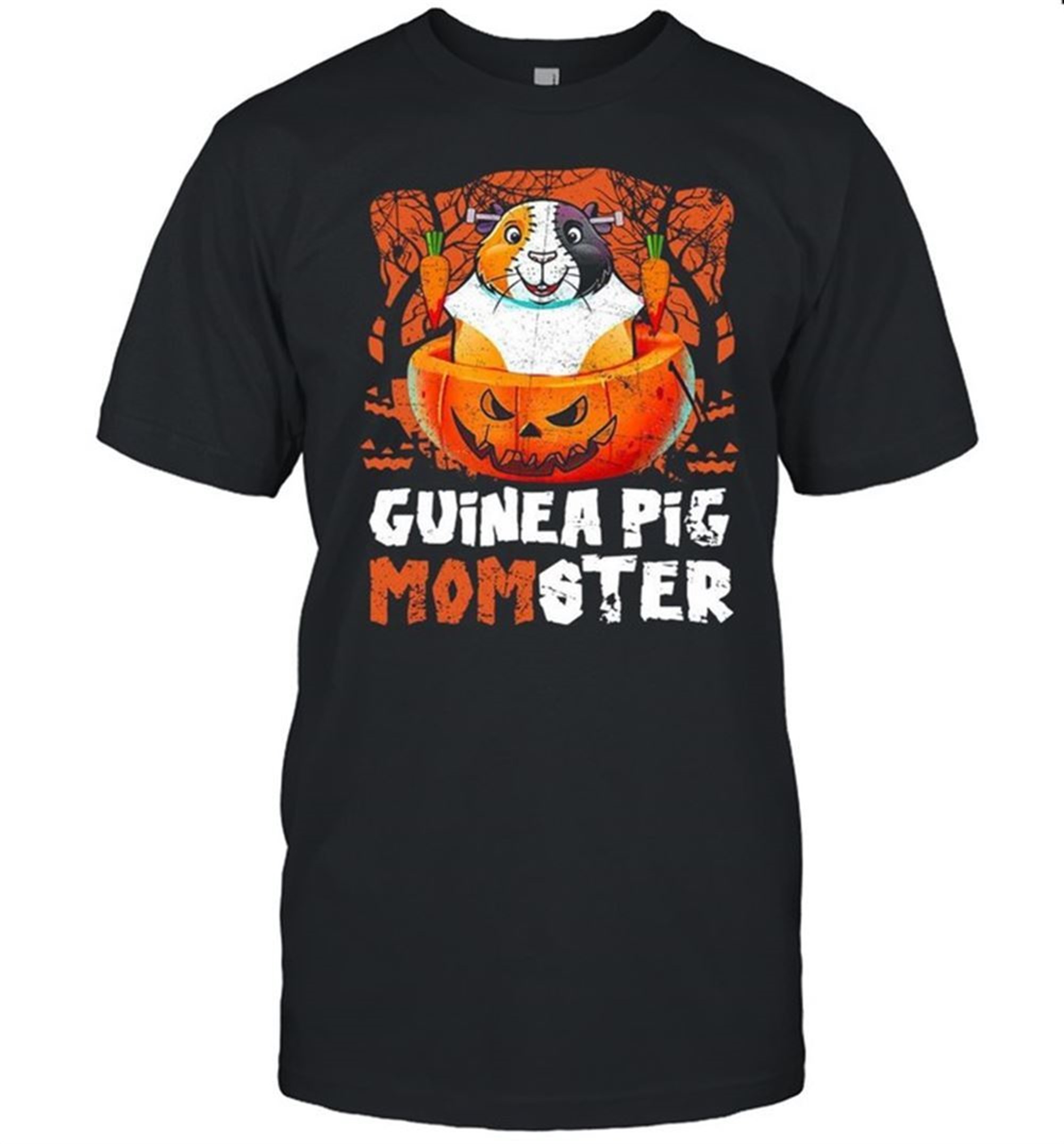 Guinea Pig In Pumpkin Momster Halloween Shirt