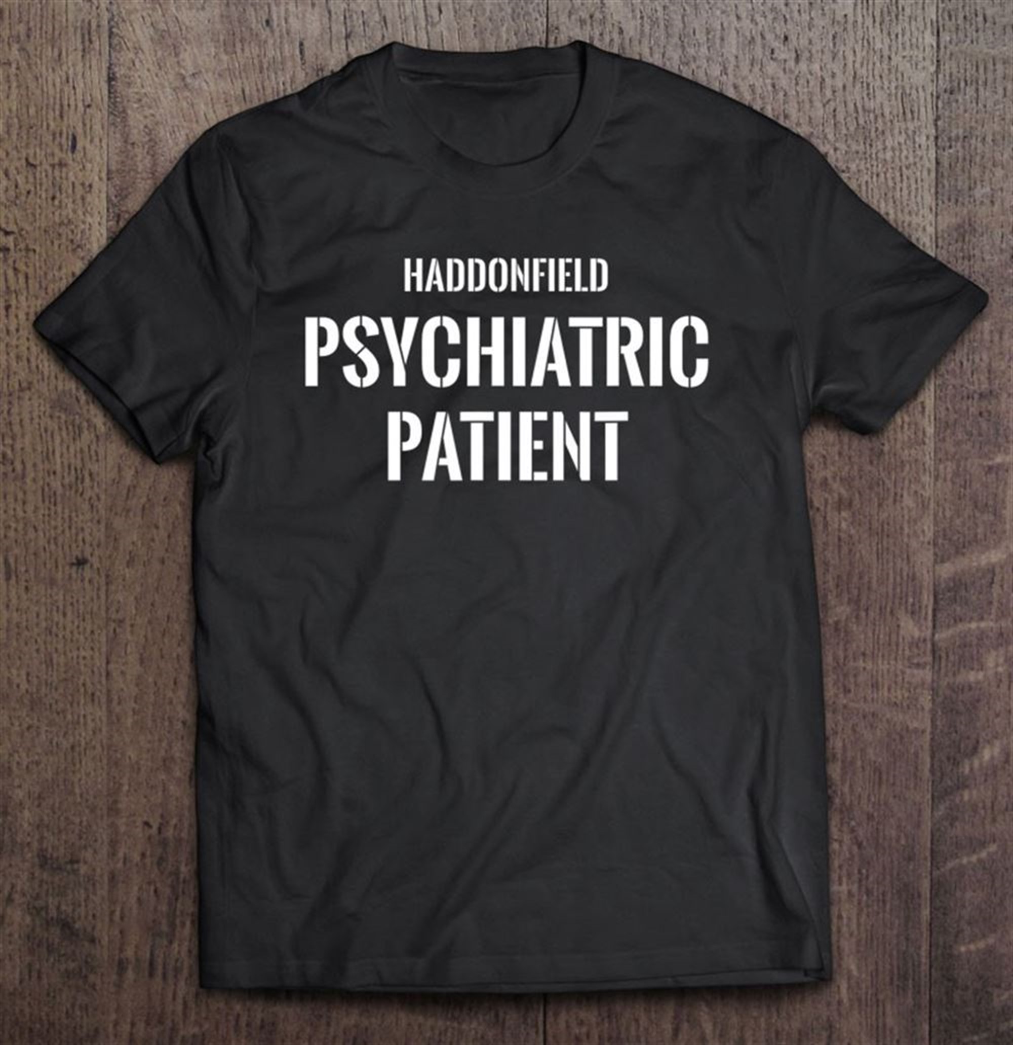 Haddonfield Psychiatric Patient Halloween Funny Novelty