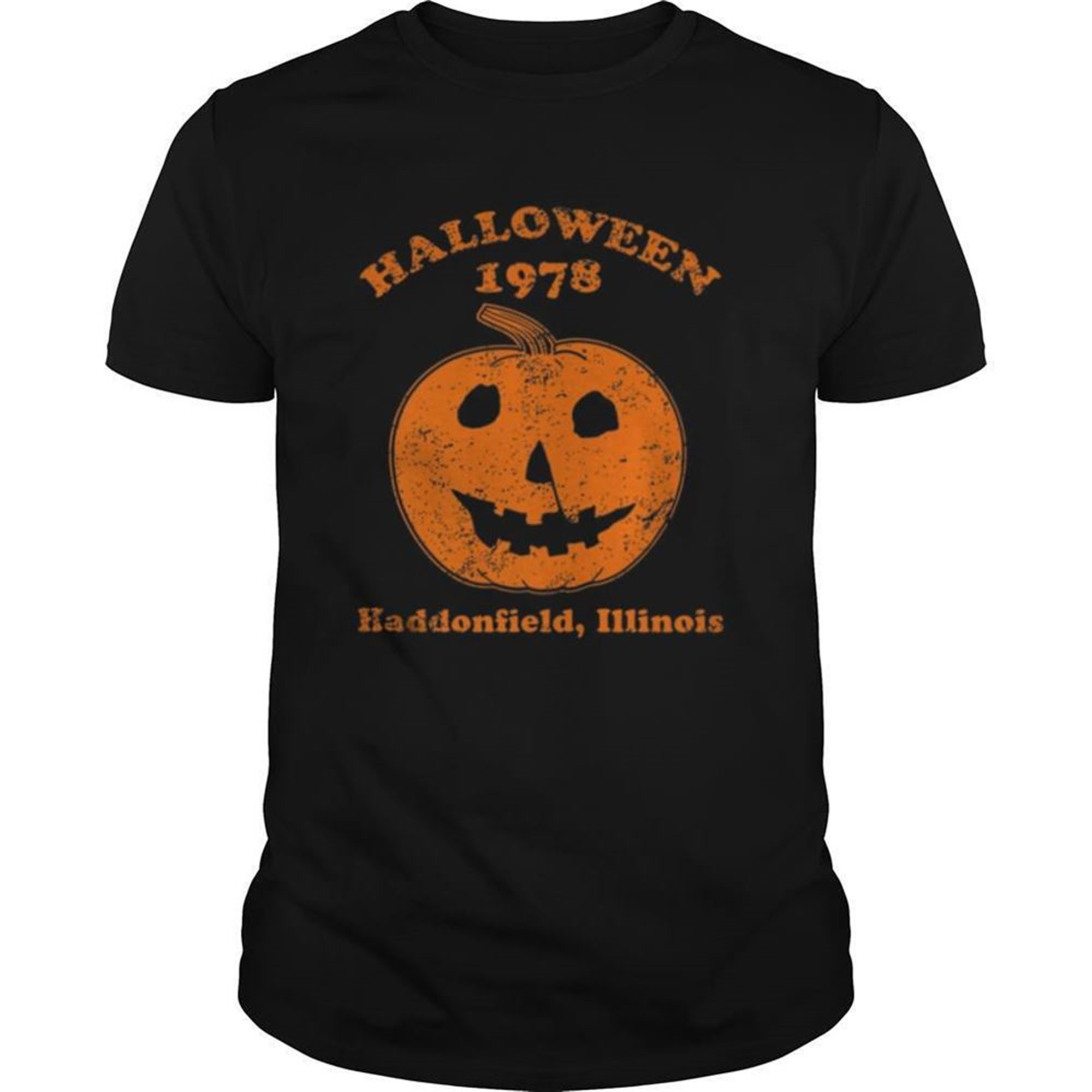 Halloween 1978 Holiday Spooky Gift Myers Pumpkin Haddonfield Shirt