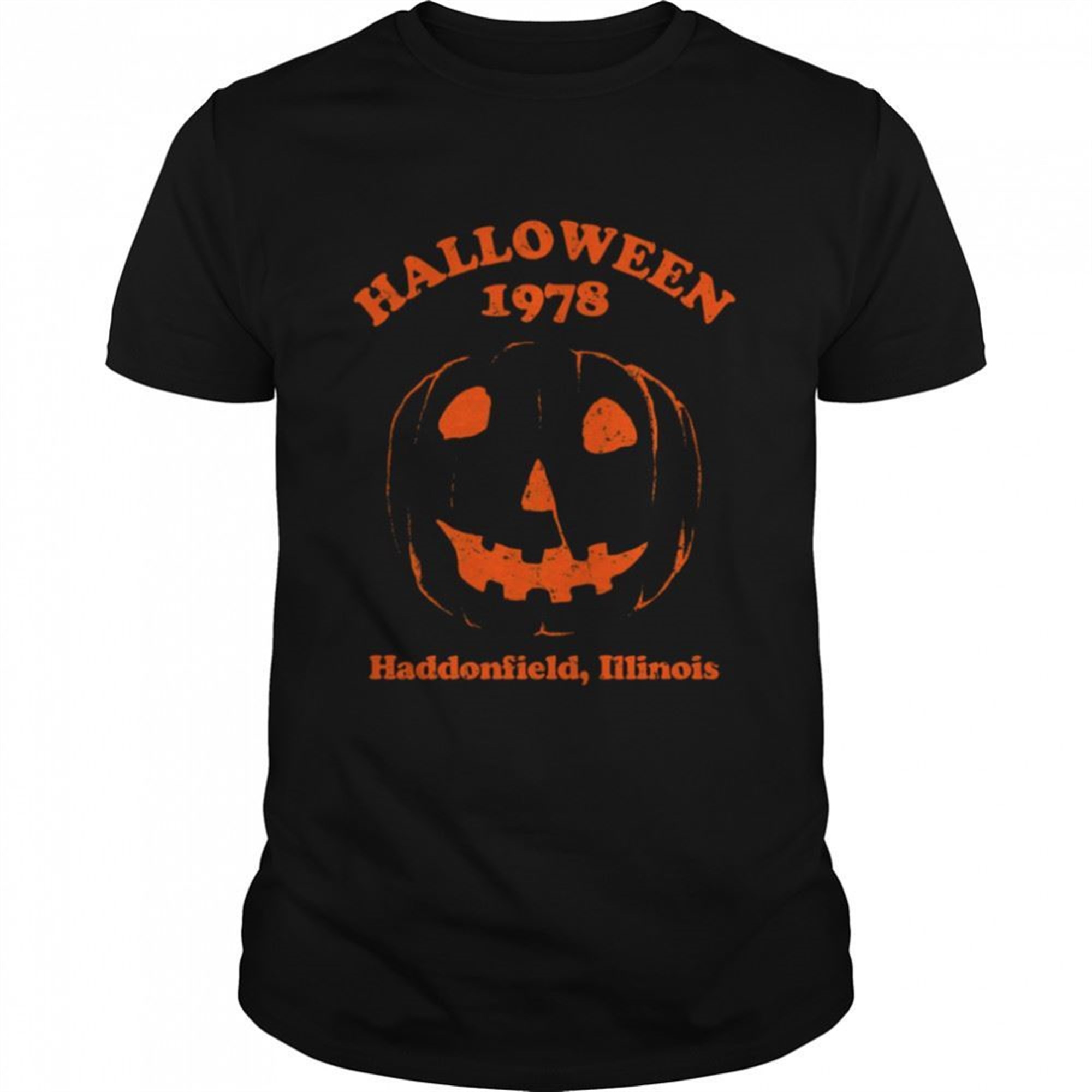 Halloween 1978 Holiday Spooky Myers Pumpkin Haddonfield Shirt