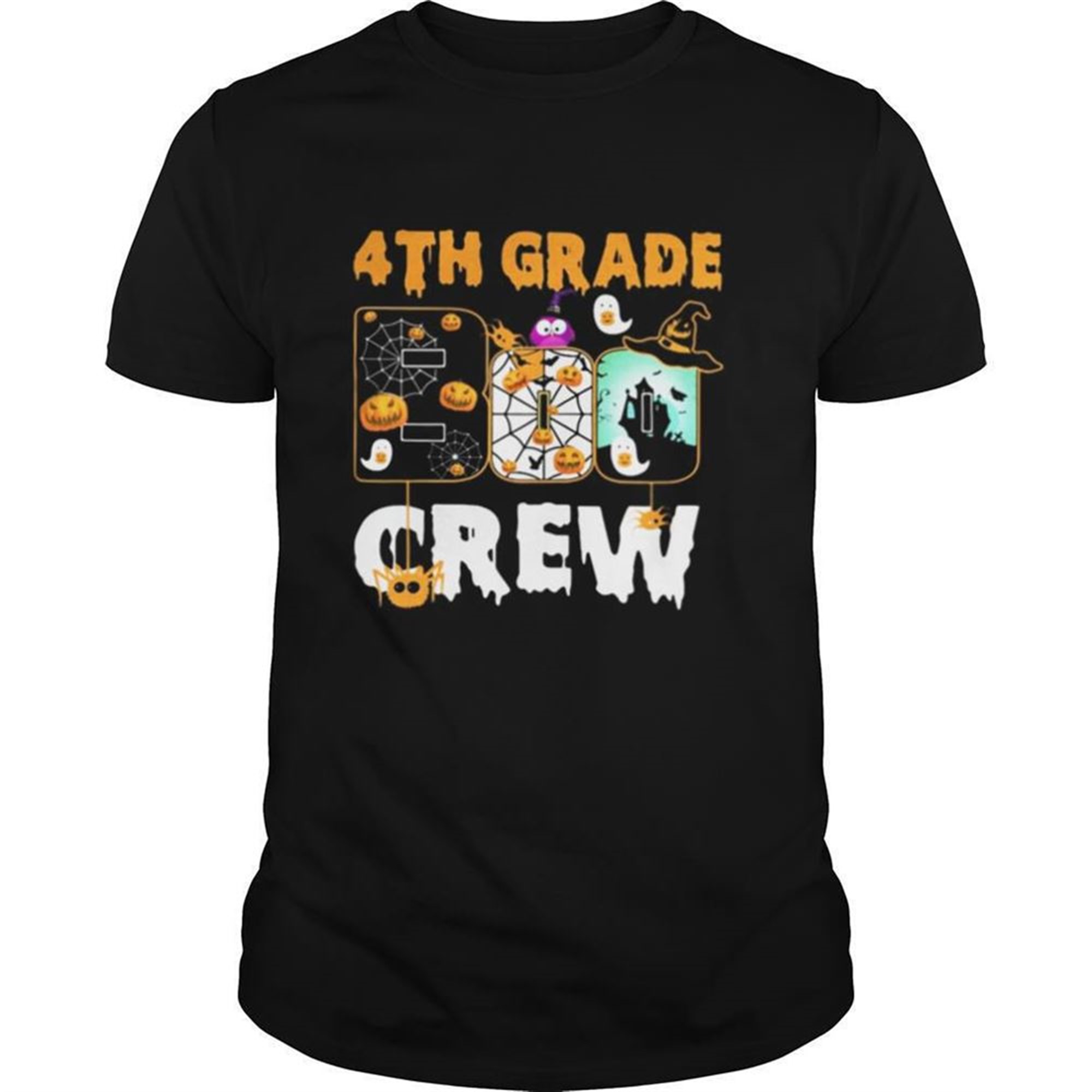 Halloween 4th Grade Boo Crew Shirt