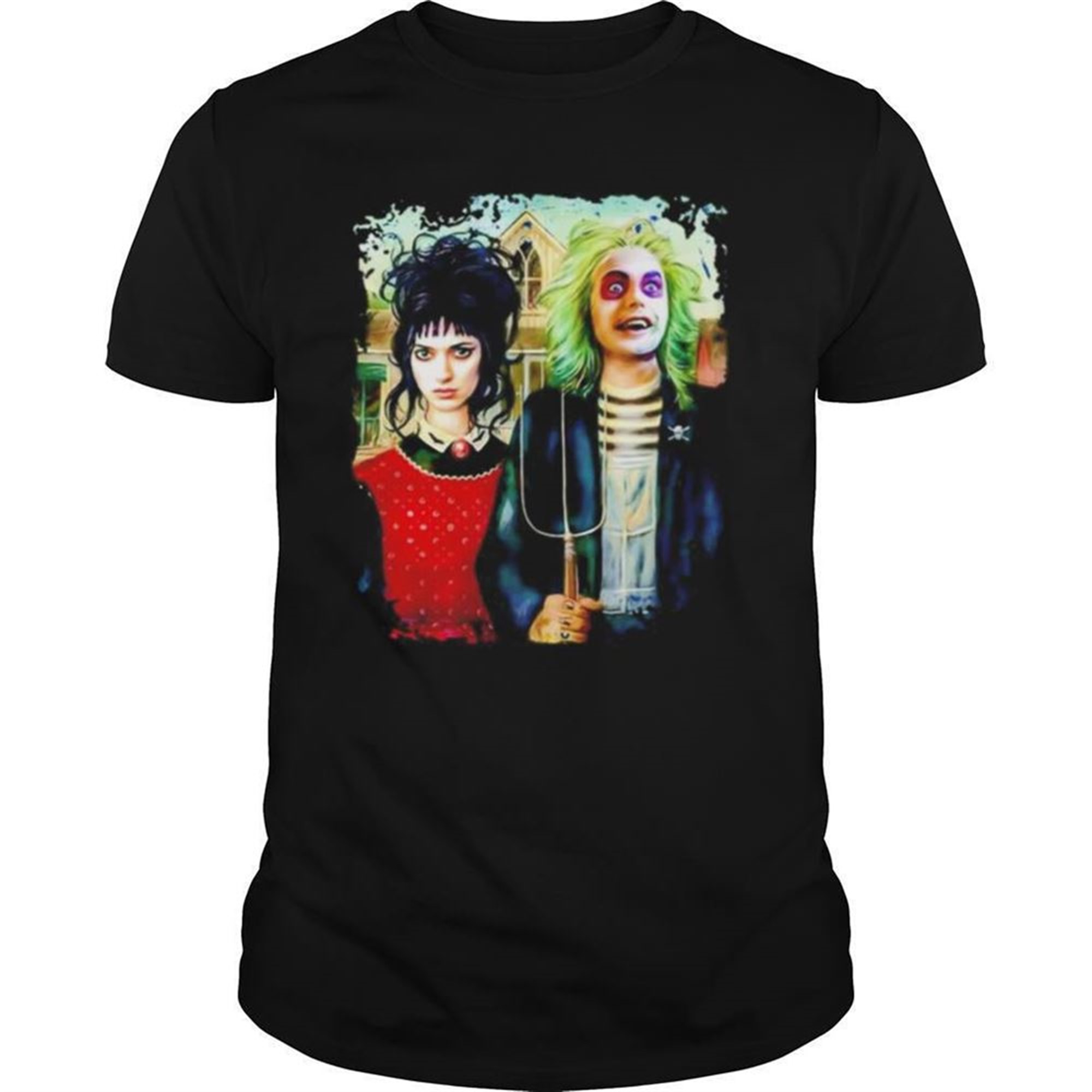 Halloween American Beetlejuice Gothic Shirt