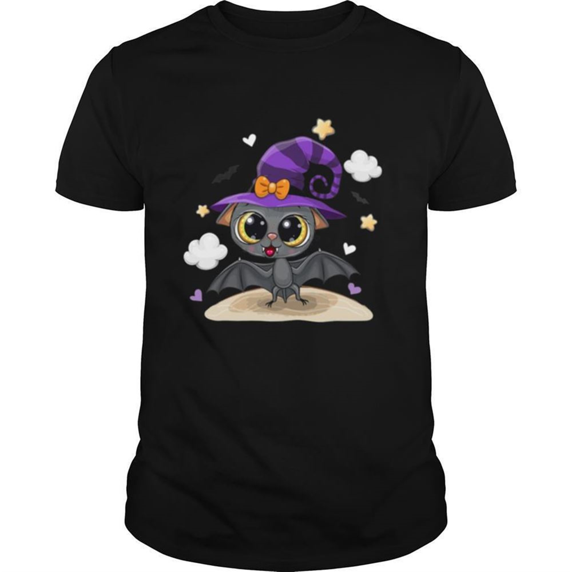 Halloween Bat Funny Bat Witch Halloween Hat Shirt