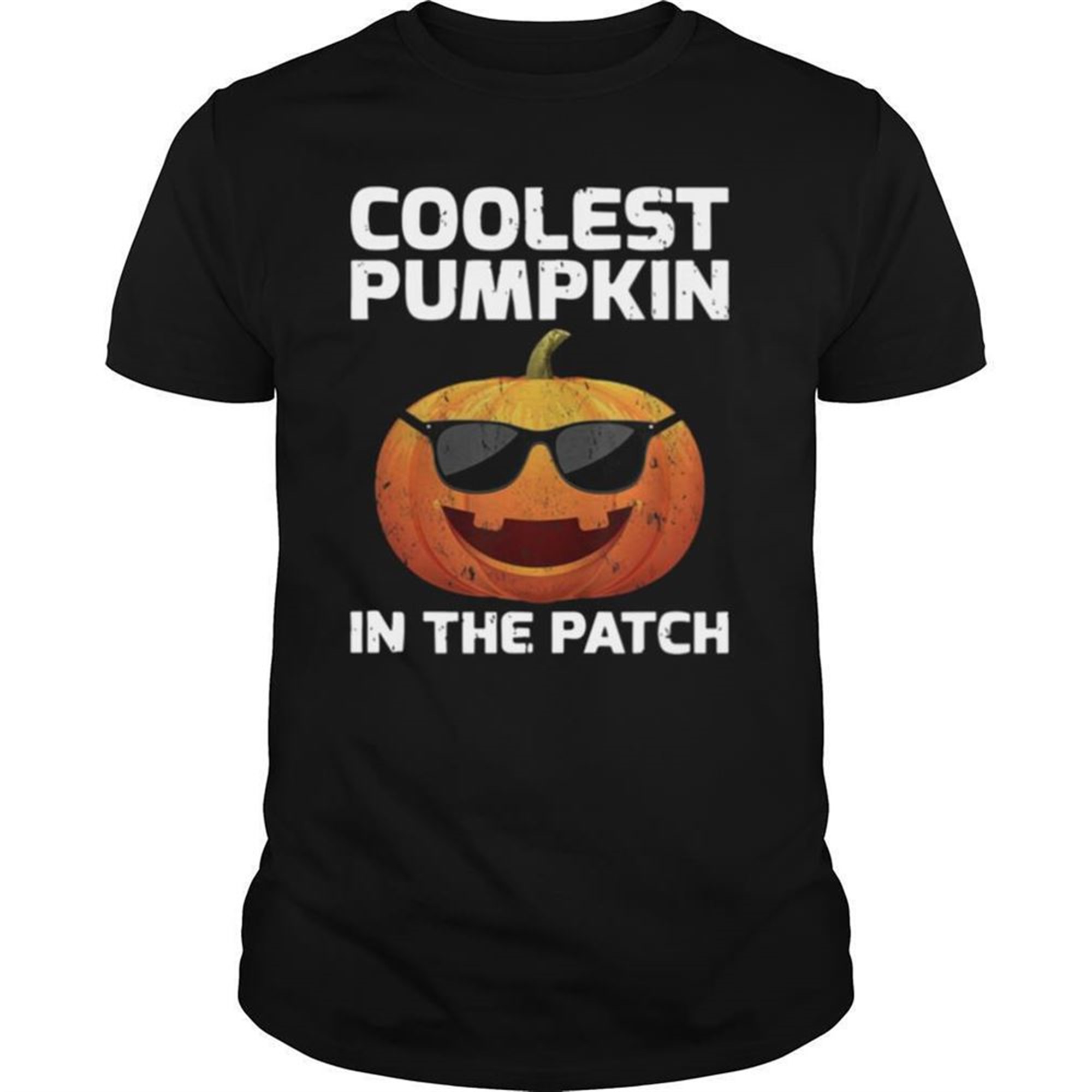 Halloween Coolest Pumpkin In The Patch Boys Girls Kids Shirt