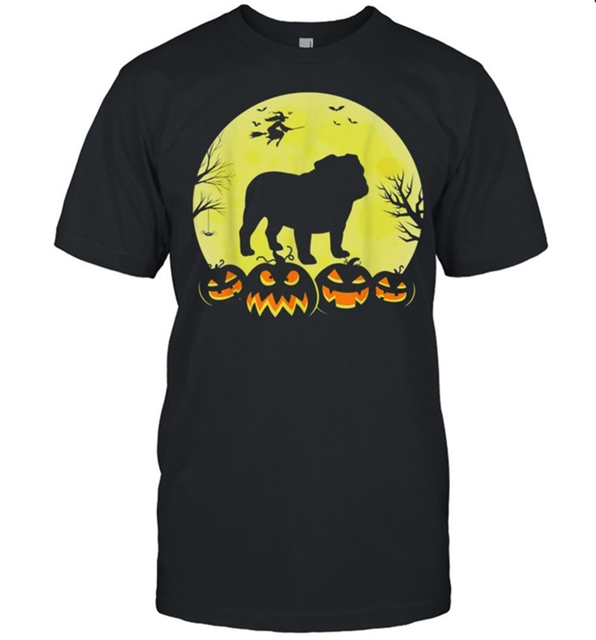 Halloween Costume Dogs Cute English Bulldog Shirt