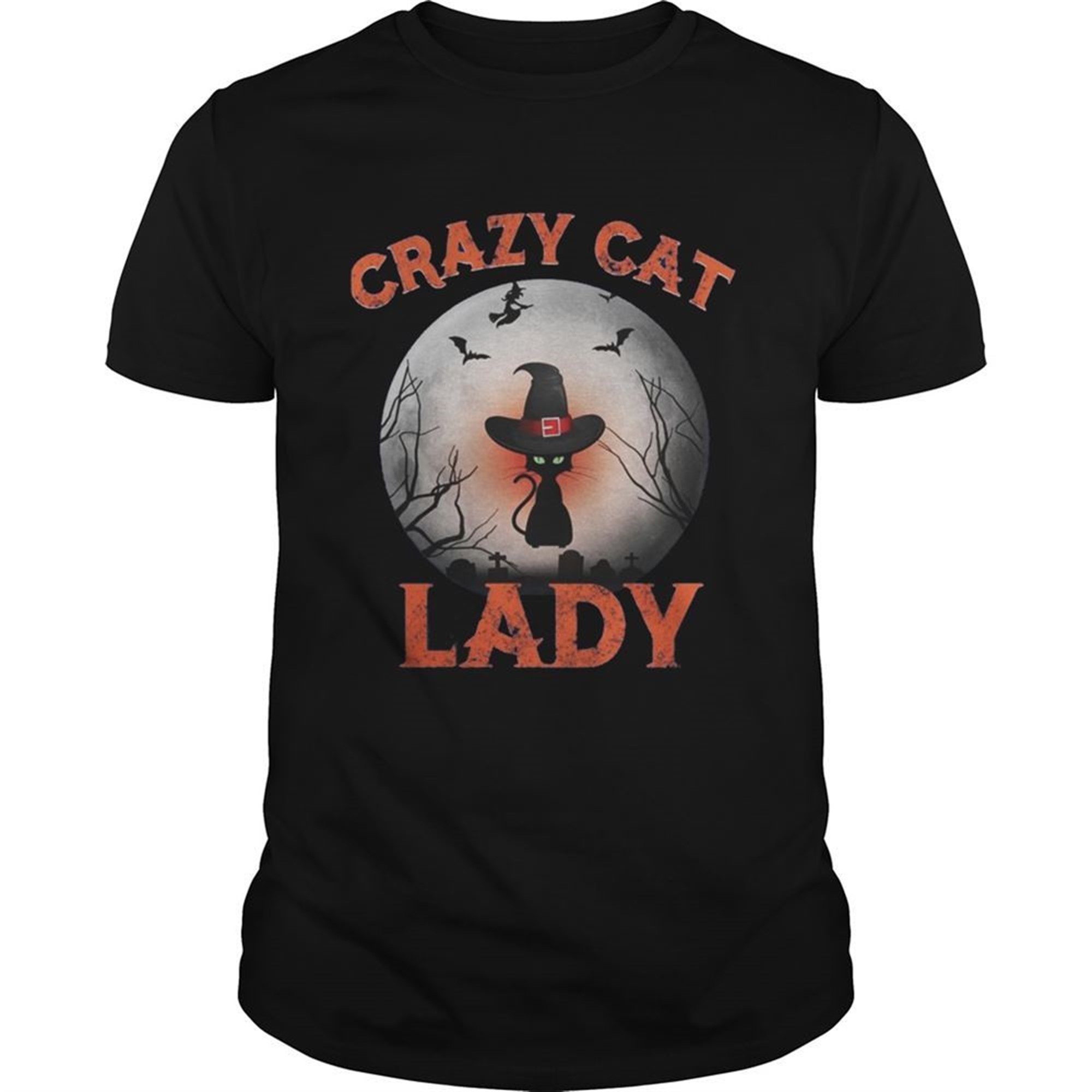Halloween Crazy Cat Lady Shirt
