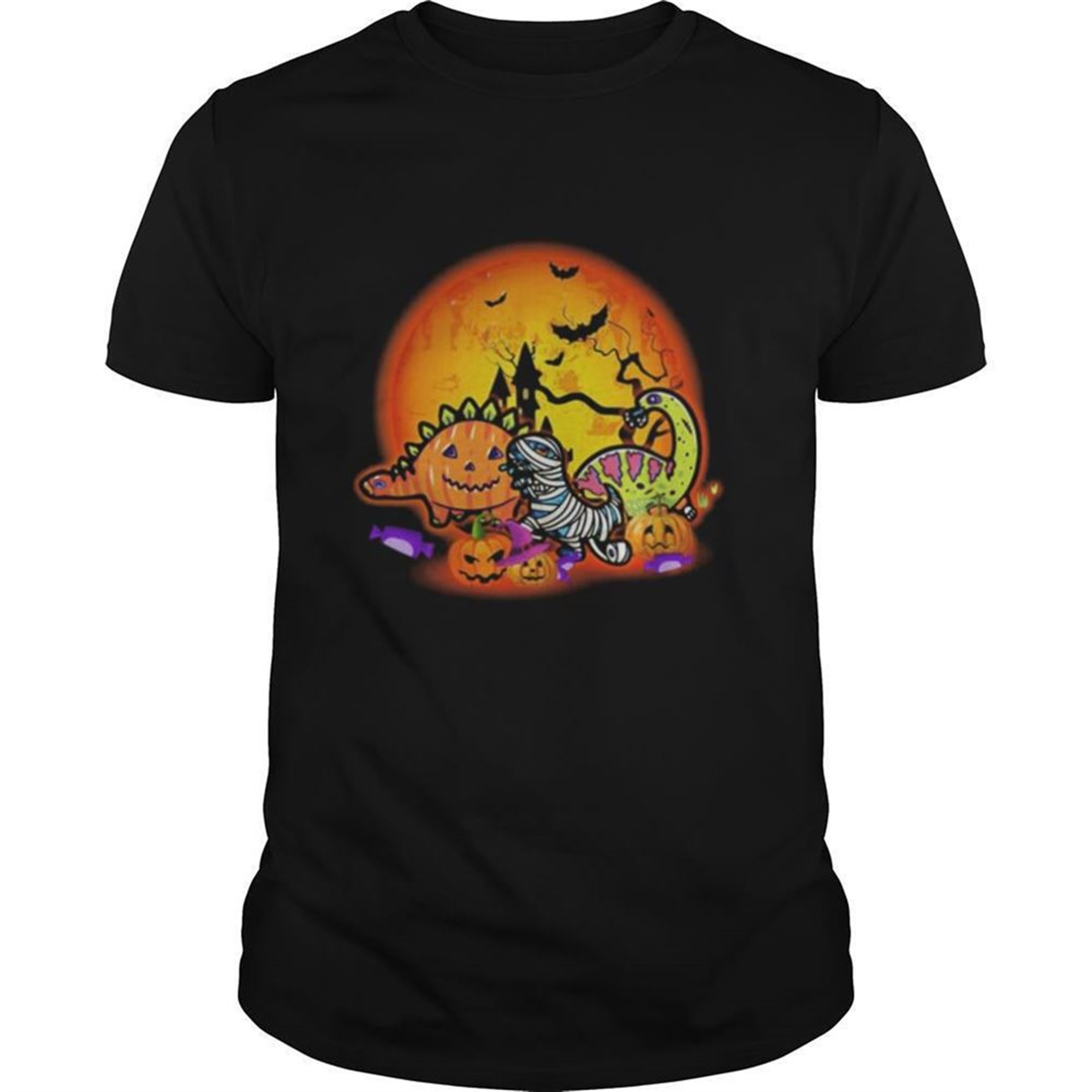 Halloween Dinosaur Pumpkin Shirt