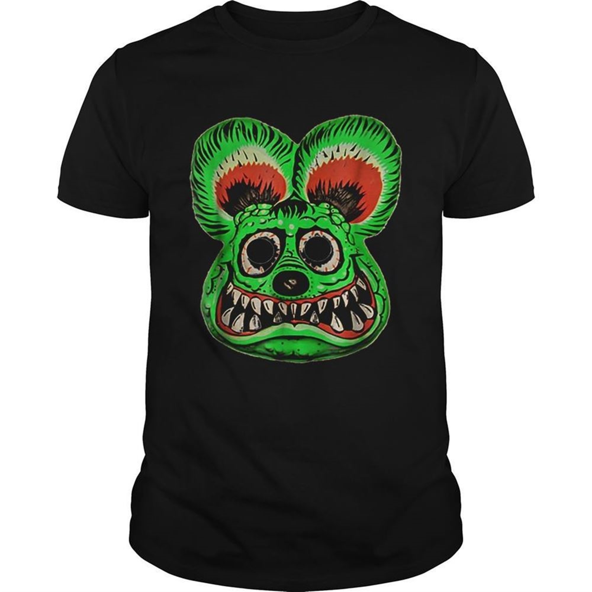 Halloween Ed Roth Green Rat Fink Horror Gift Shirt
