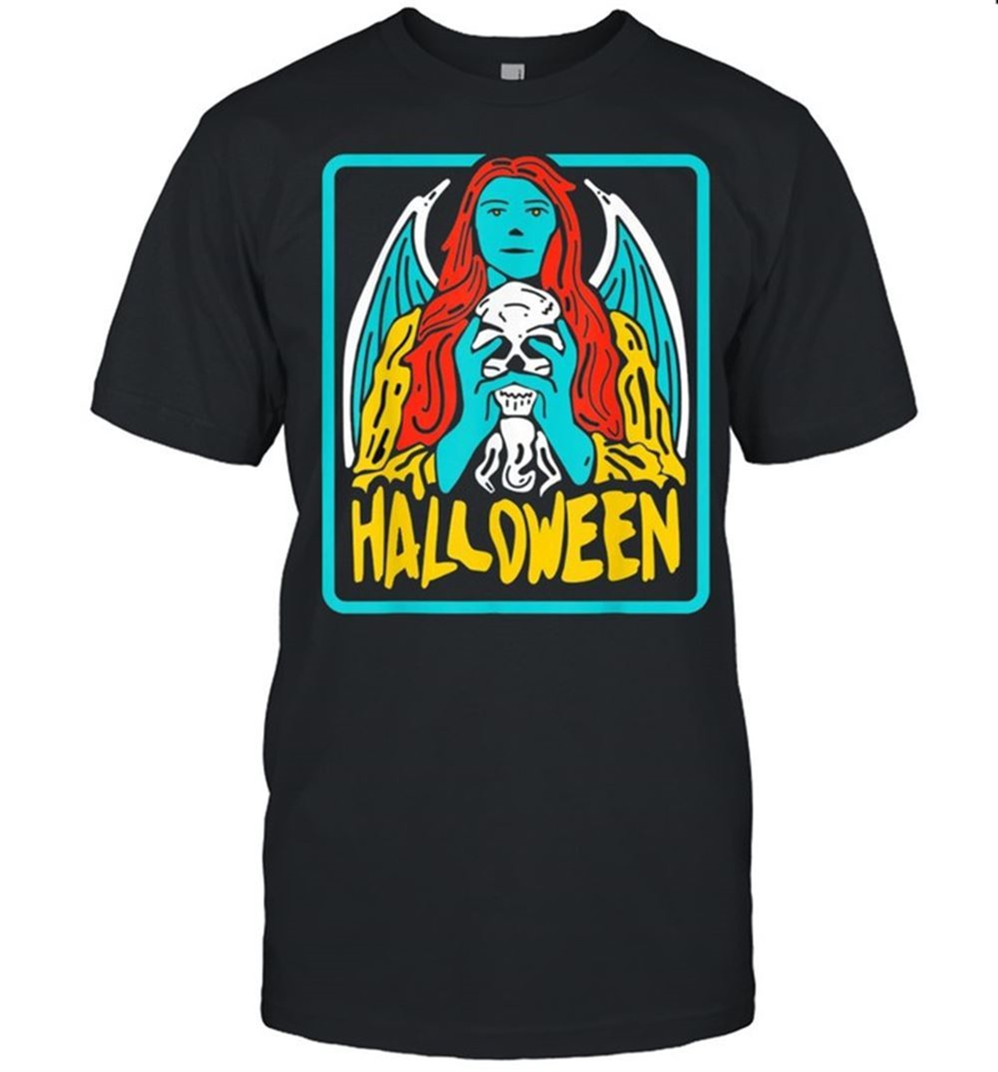 Halloween Evil Witch Costume Tarot Card Occult Witchcraft Shirt