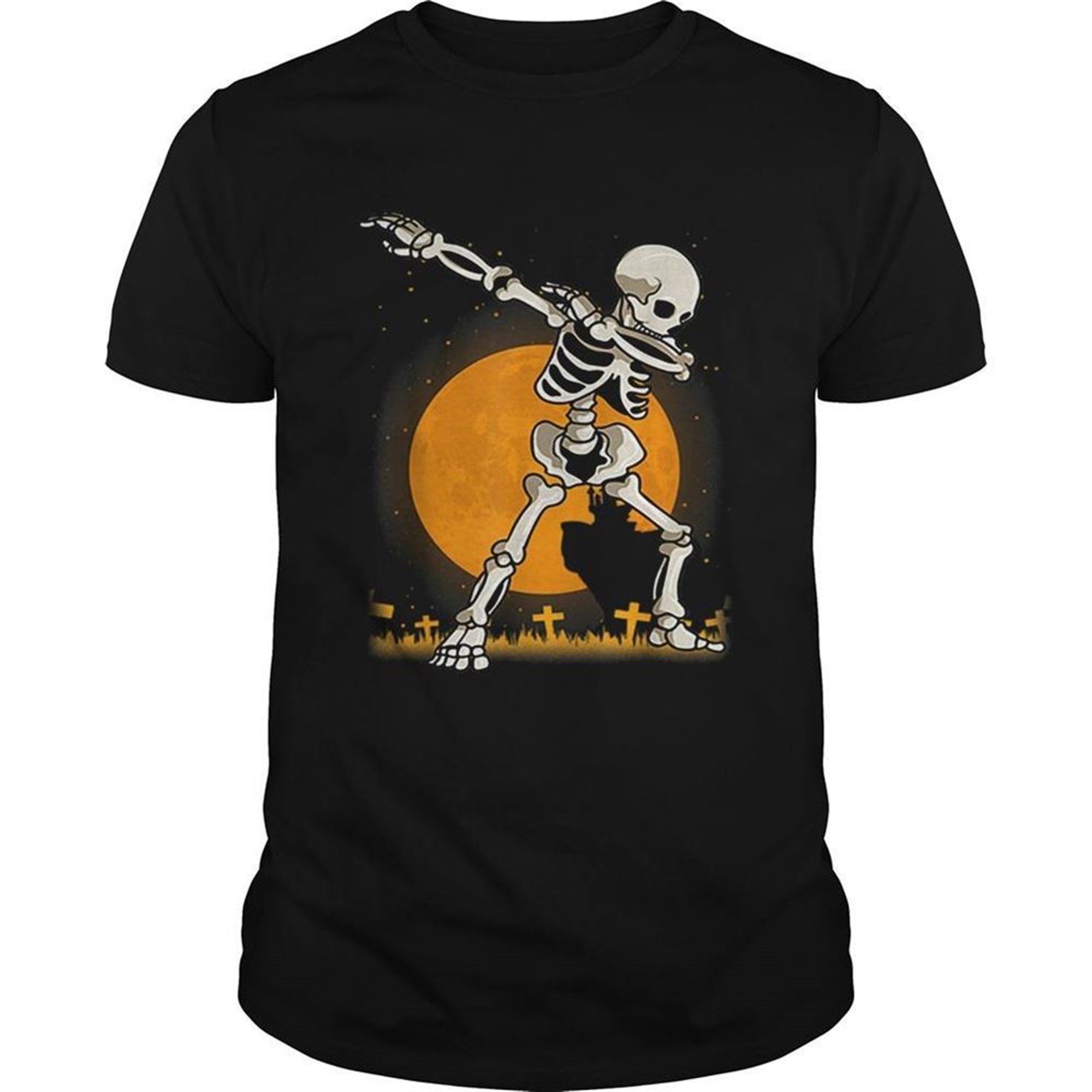 Halloween For Boys Kids Dabbing Skeleton Costume Dab Shirt