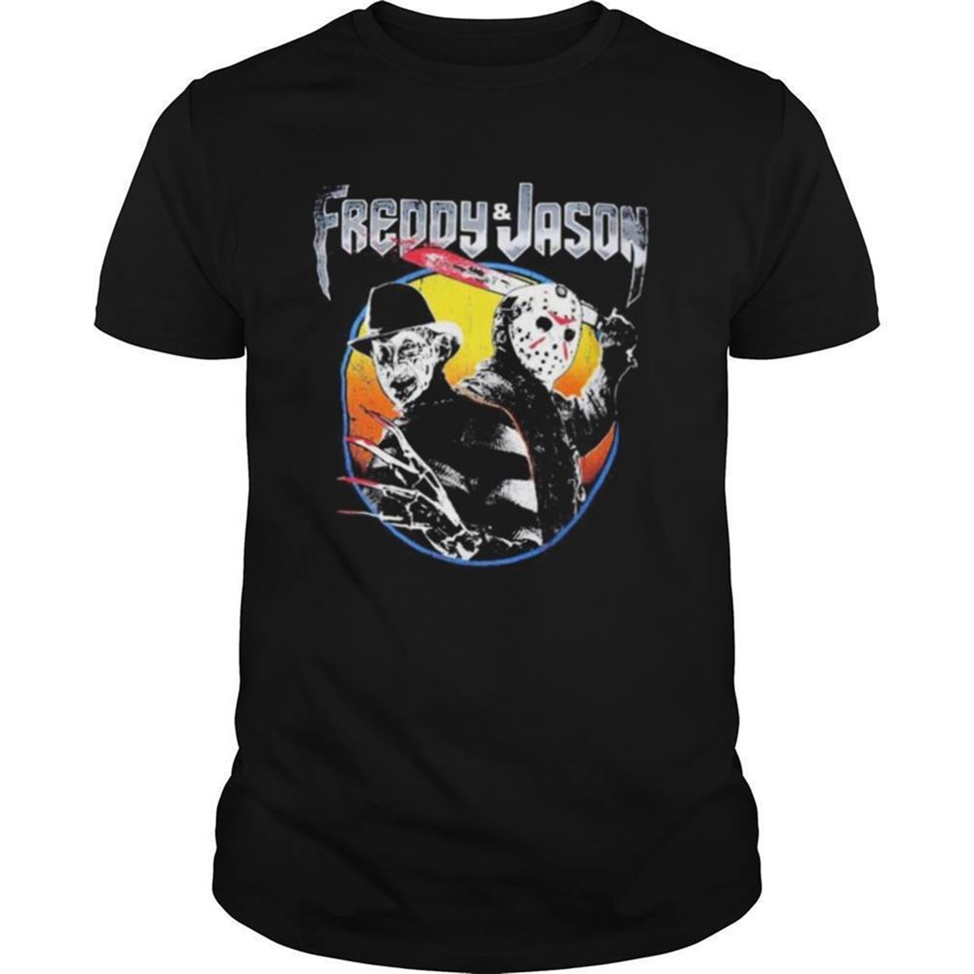 Halloween Freddy And Jason Vintage Shirt