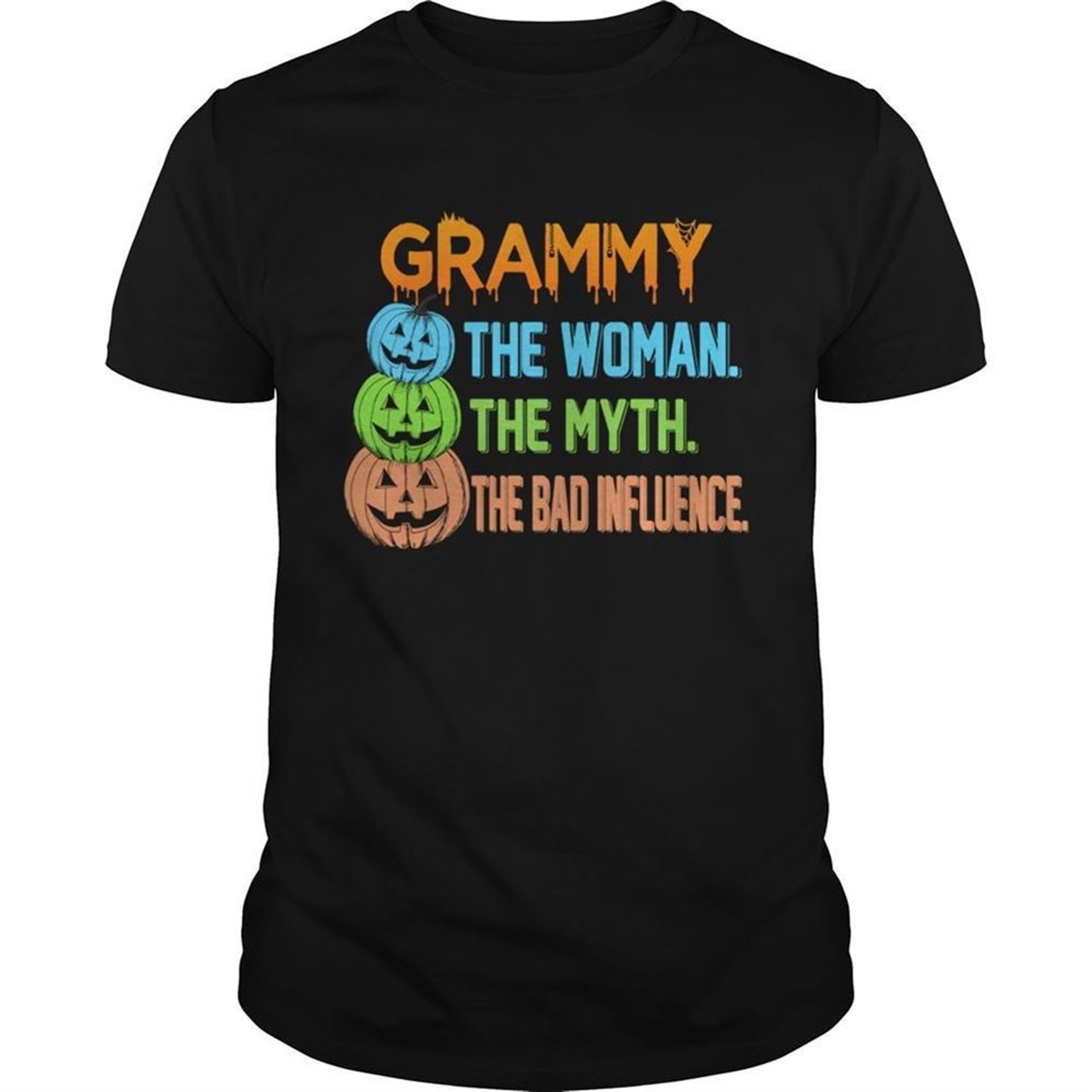 Halloween Grammy The Woman The Myth The Bad Influence Tshirt