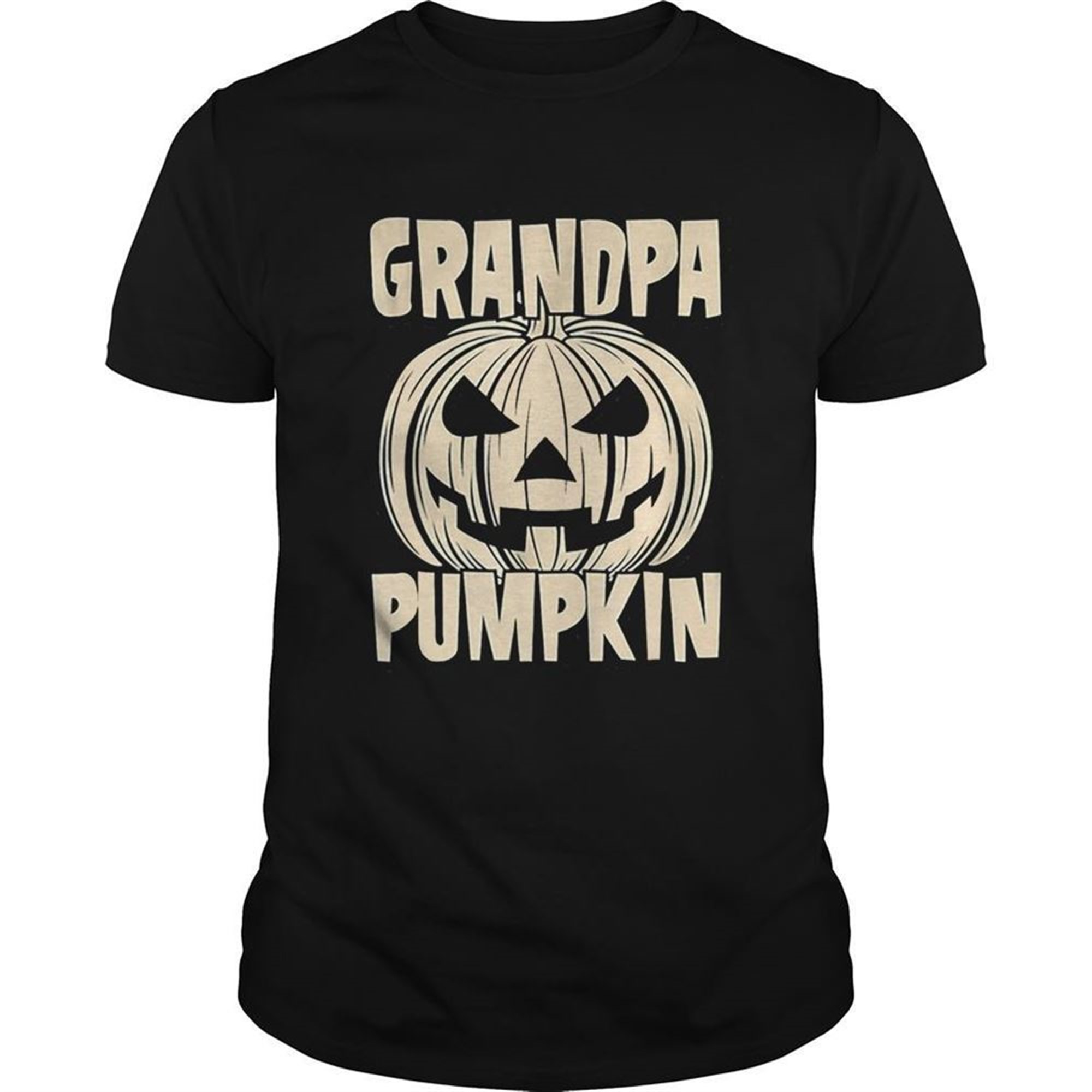 Halloween Grandpa Pumpkin Papa Jackolatern Shirt
