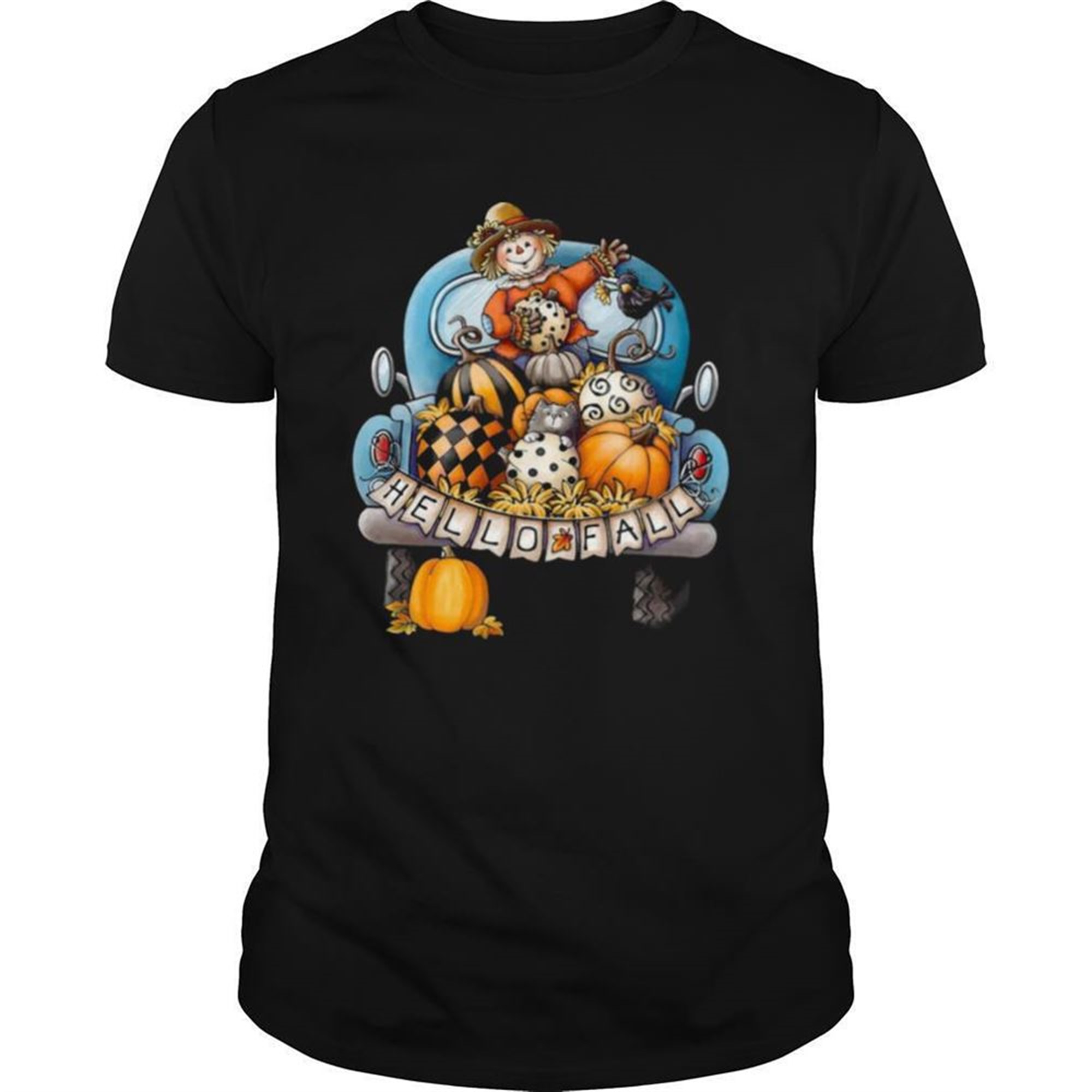 Halloween Hello Fall Dummy Shirt