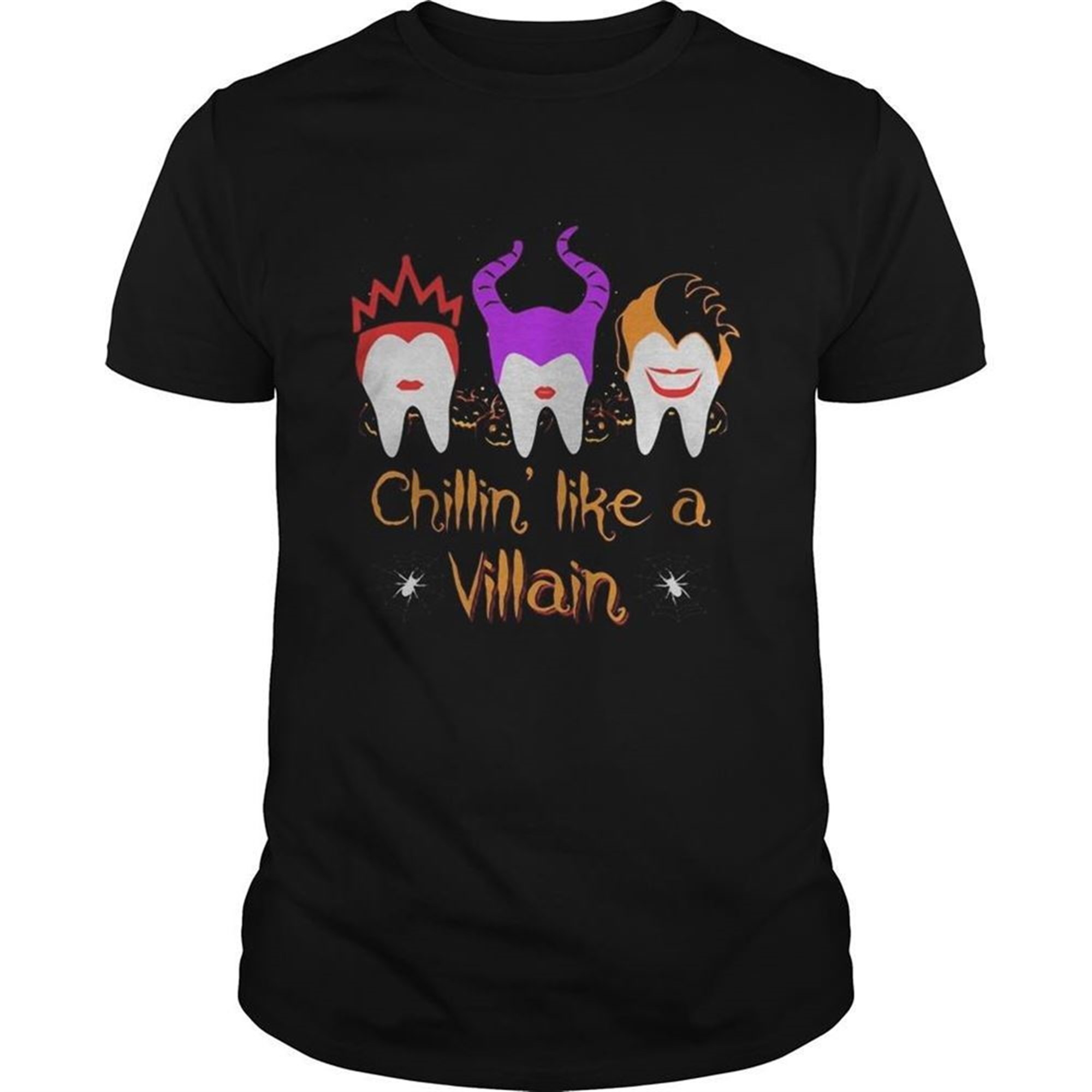 Halloween Hocus Pocus Dental Chillin Like A Villain Shirt
