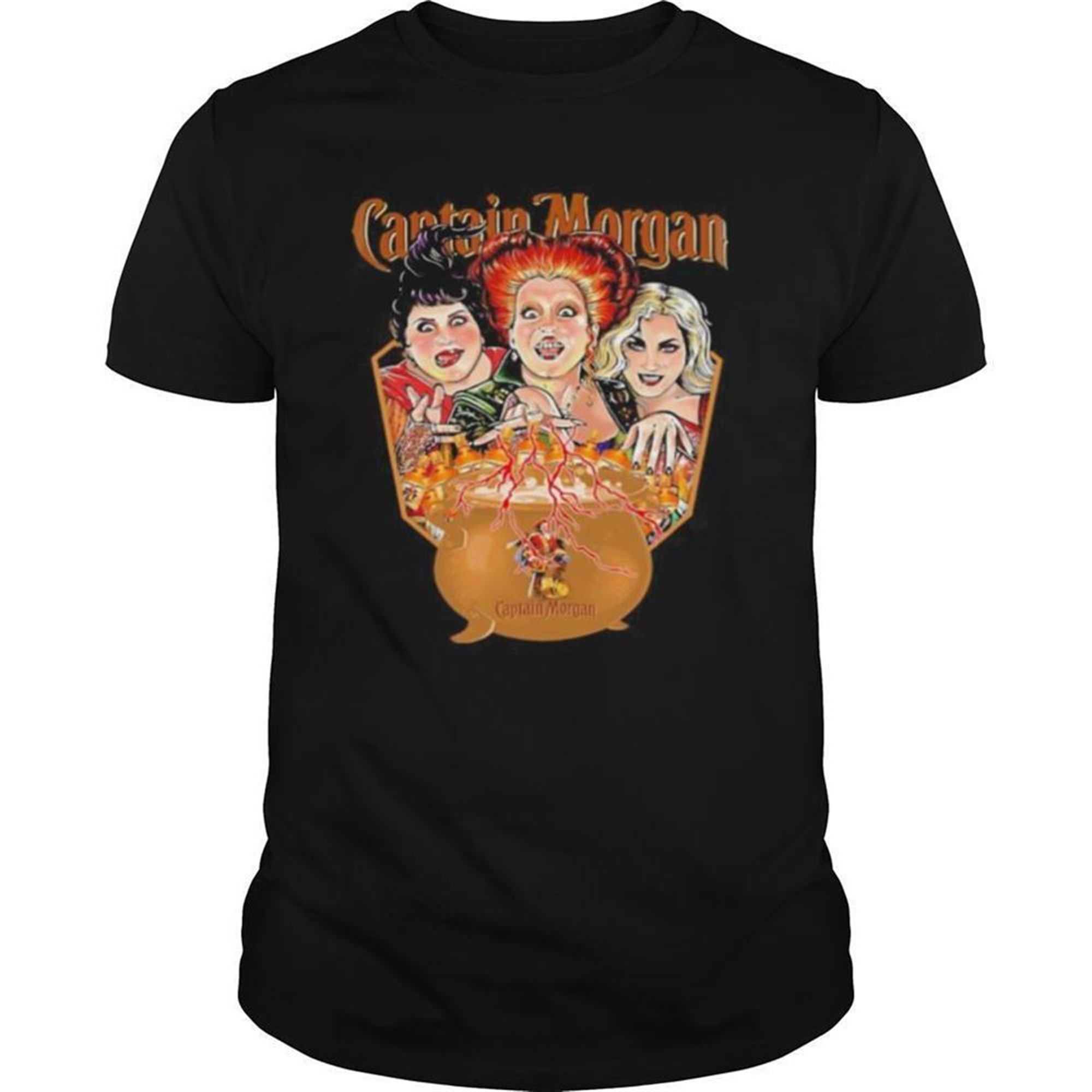 Halloween Hocus Pocus Witch Captain Morgan Shirt