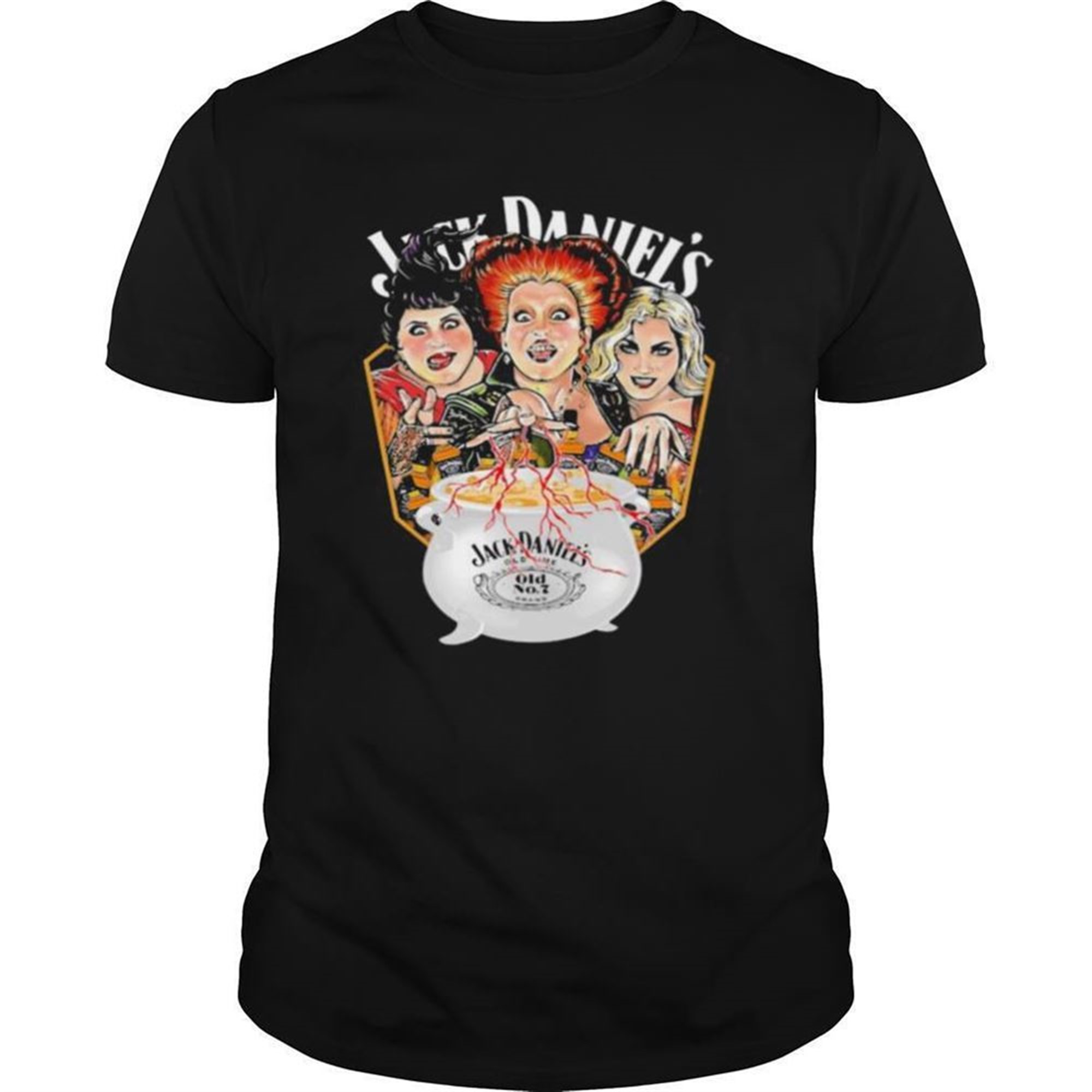 Halloween Hocus Pocus Witch Jack Daniels Shirt