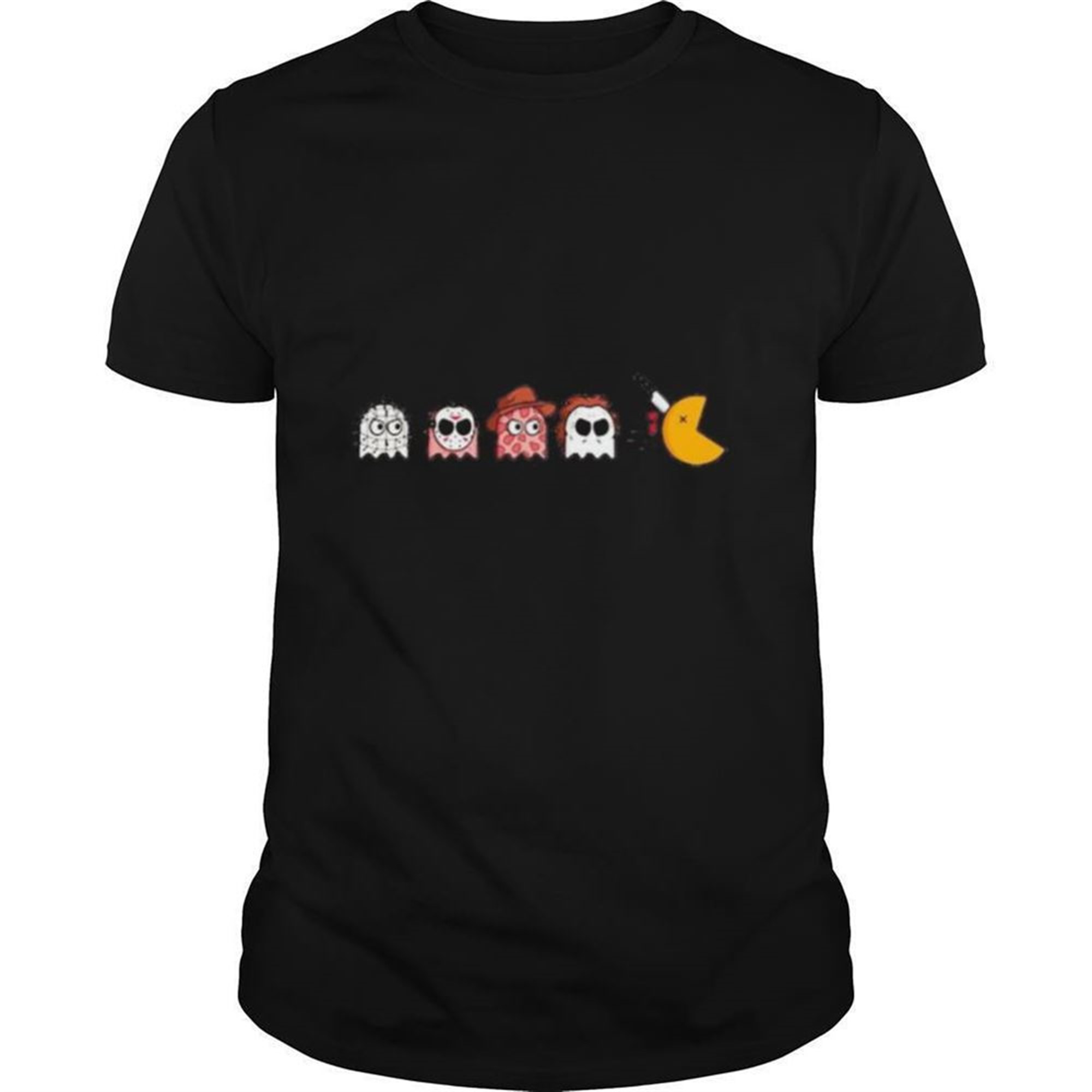 Halloween Horror Characters Chibi Game Shirt