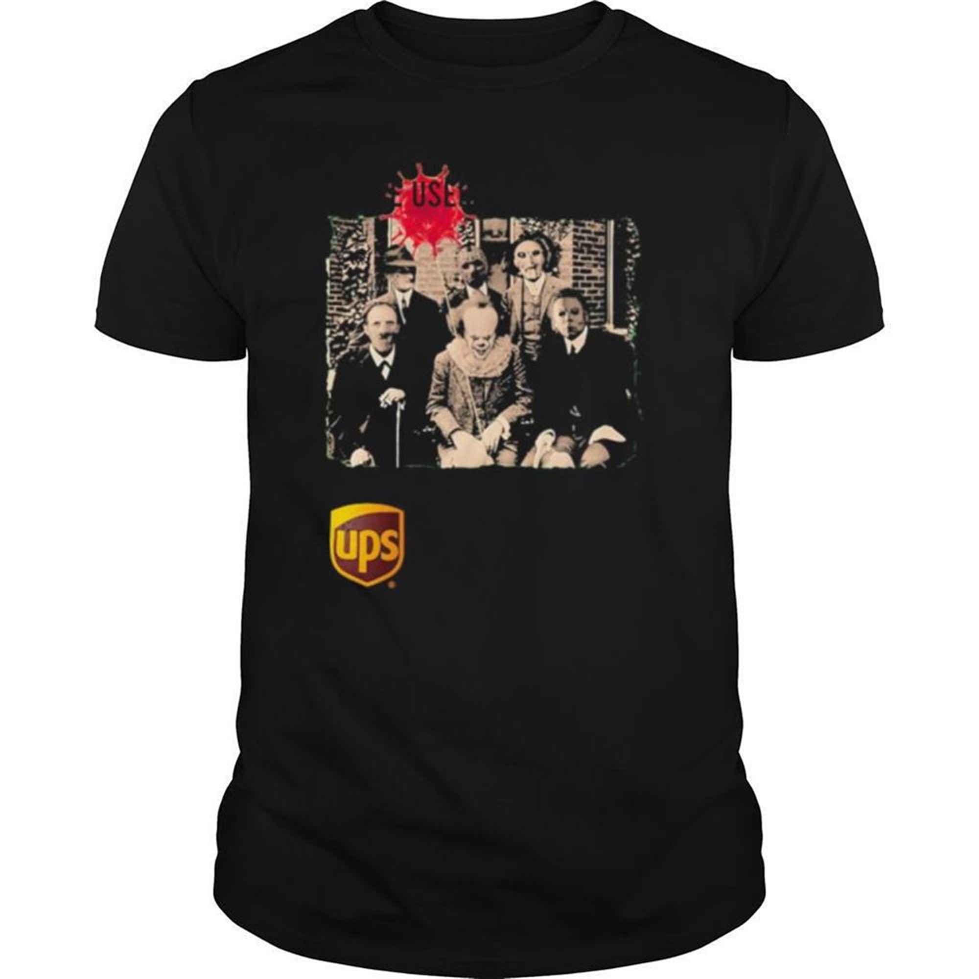 Halloween Horror Characters Use Ups Shirt