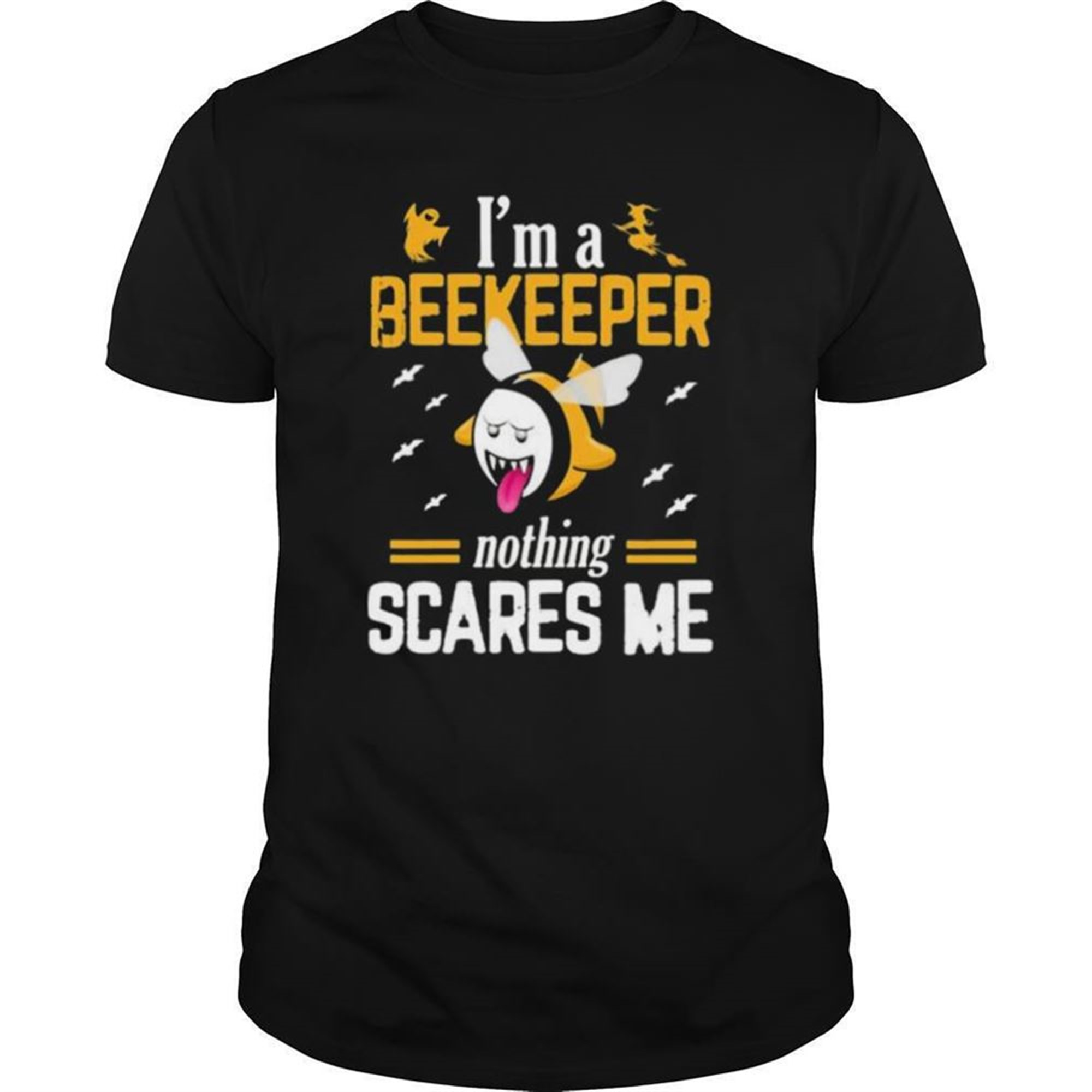 Halloween Im A Beekeeper Nothing Scares Me Shirt