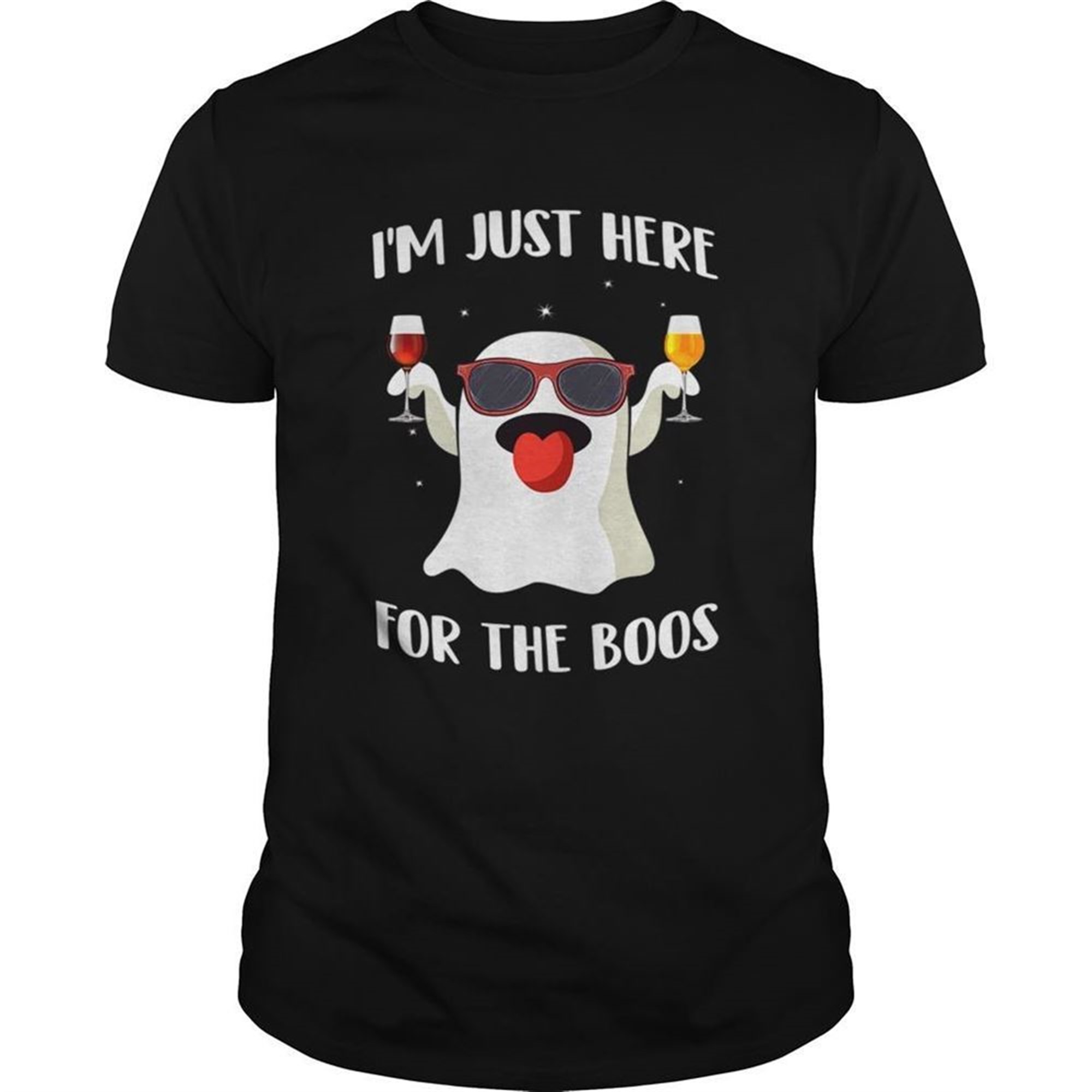 Halloween Im Just Here For The Boos Tshirt