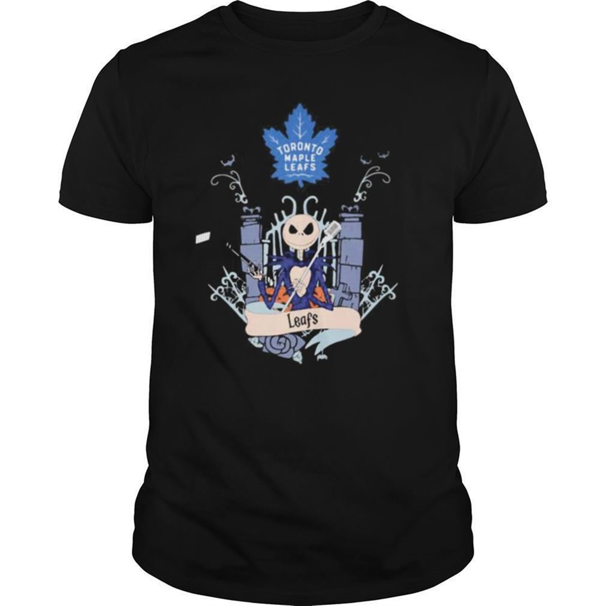 Halloween Jack Skellington Toronto Maple Leafs Shirt