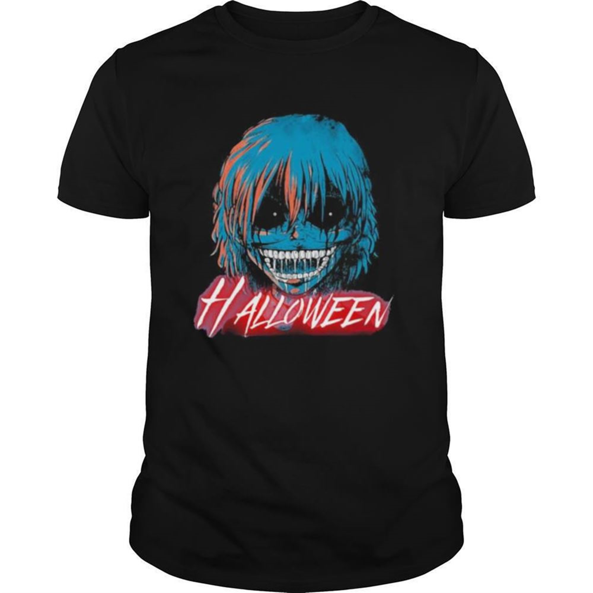 Halloween Japanese Characters Cartoon Shirt