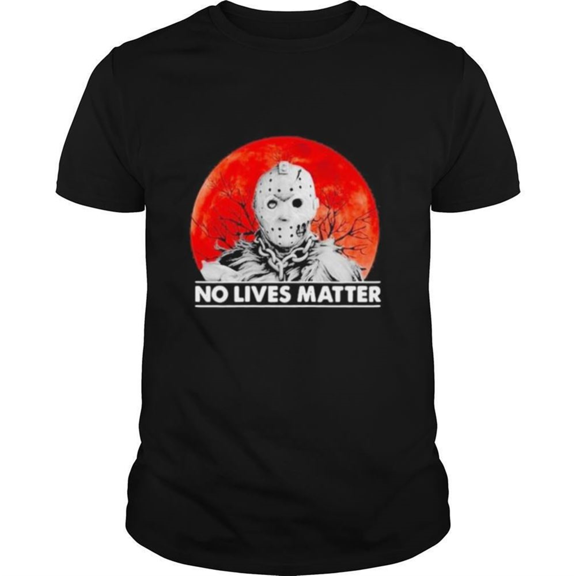 Halloween Jason Voorhees No Lives Matter Sunset Shirt