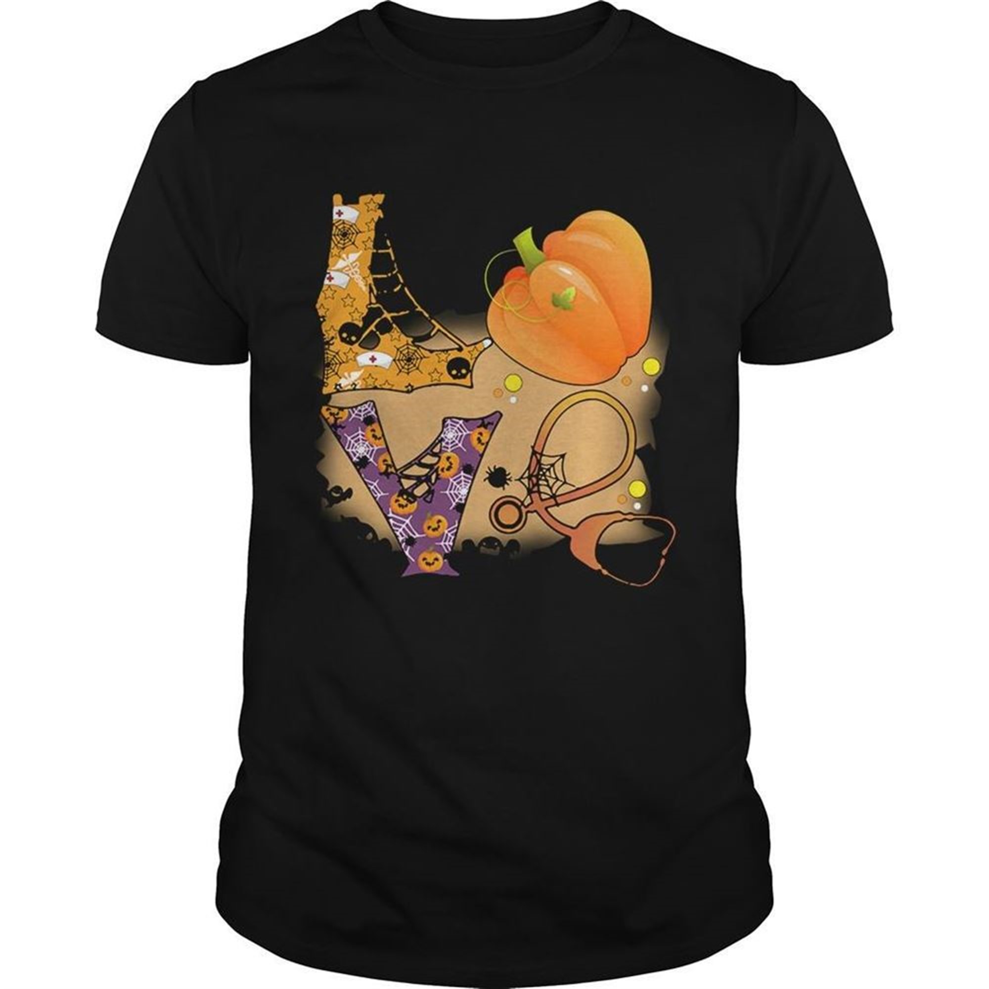 Halloween Love Nurselife Nurse Life Tshirt