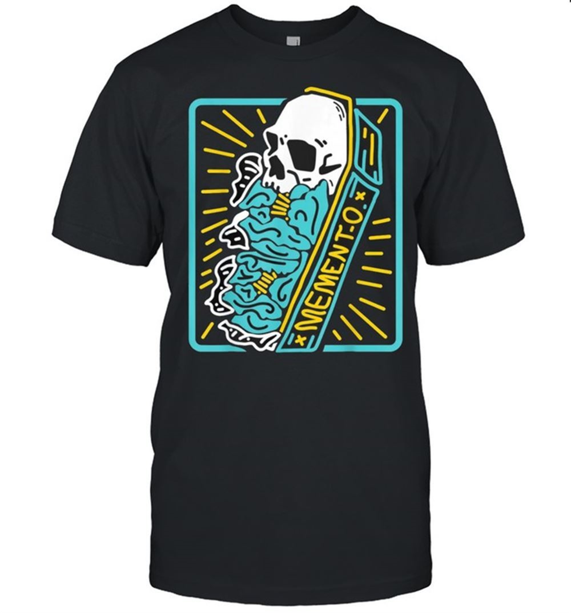 Halloween Memento Mori Latin Occult Tarot Card Illustration Shirt