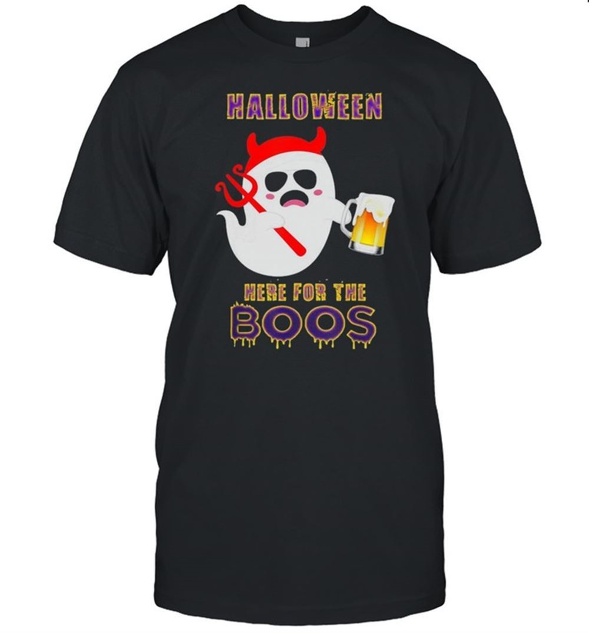 Halloween Nere For Me Boos Shirt